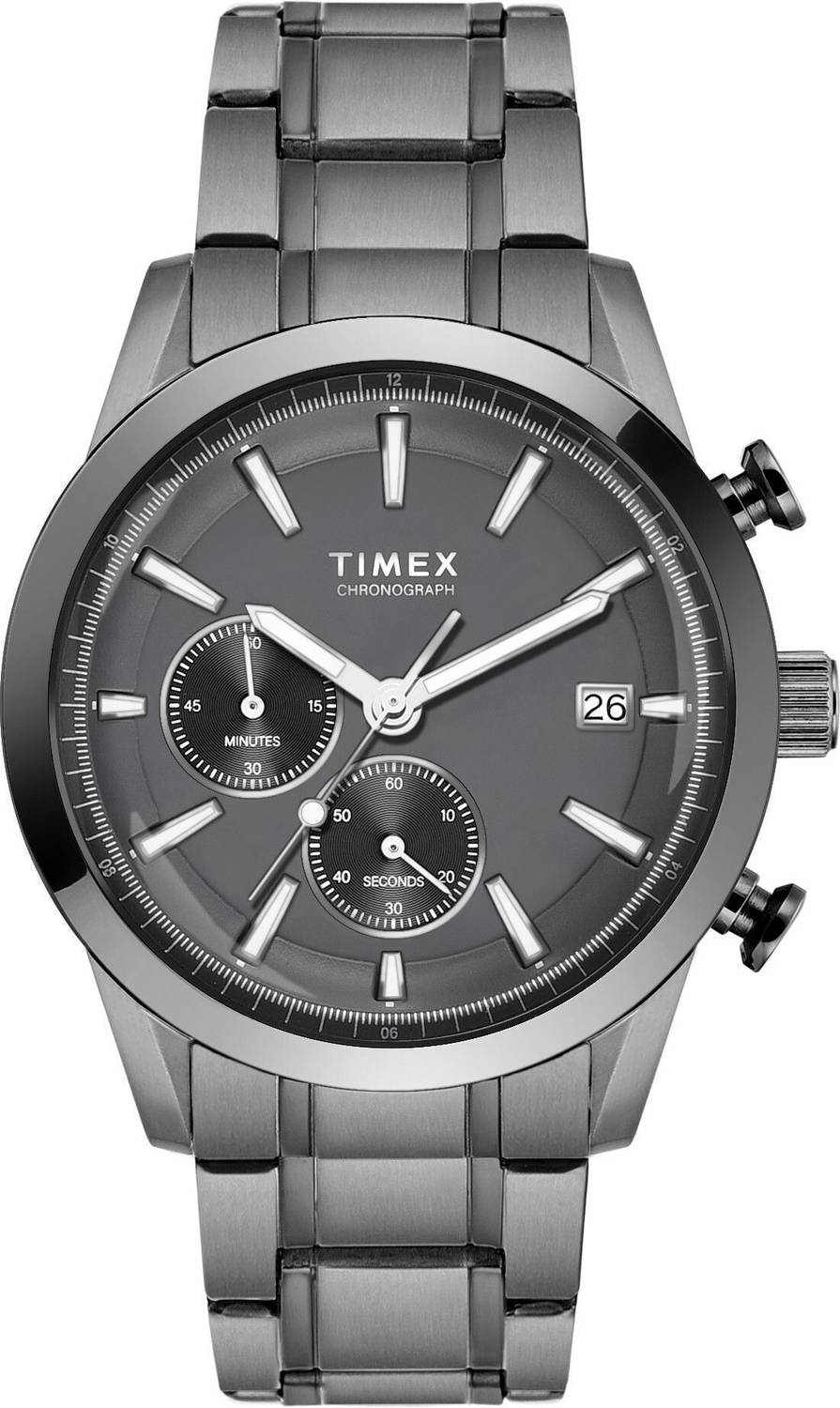 TIMEX Chronograph Grey Dial Analog Watch - Men - Image 2