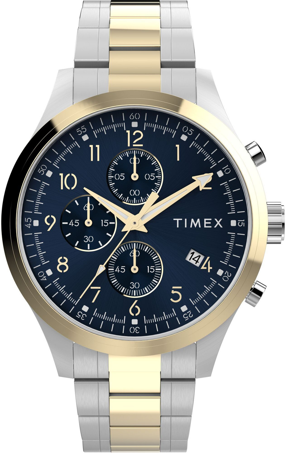 Image of TIMEX Chronograph Blue Dial Analog Watch - For Men