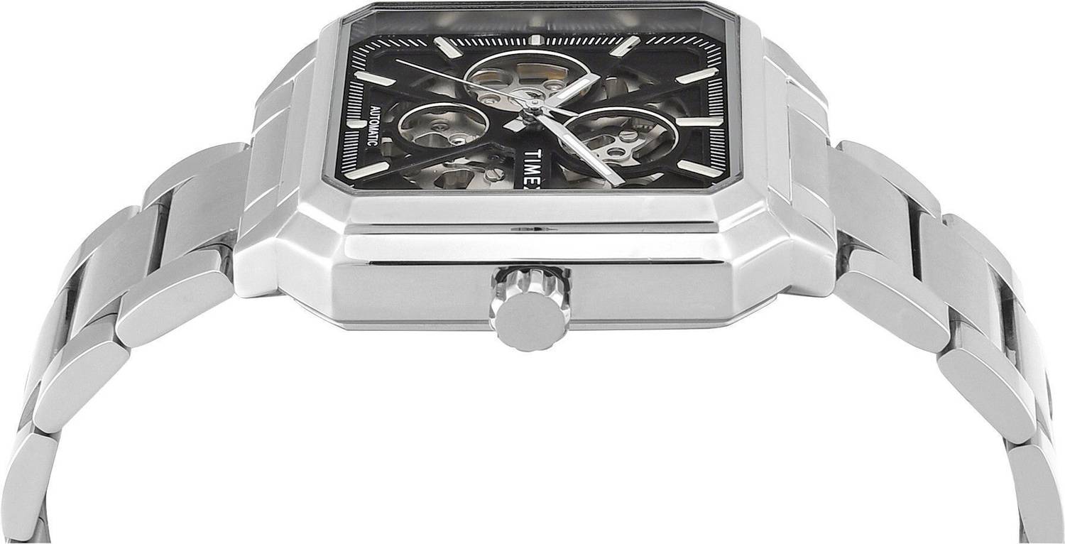 TIMEX Automatic Black Dial Analog Watch - Men - Image 4