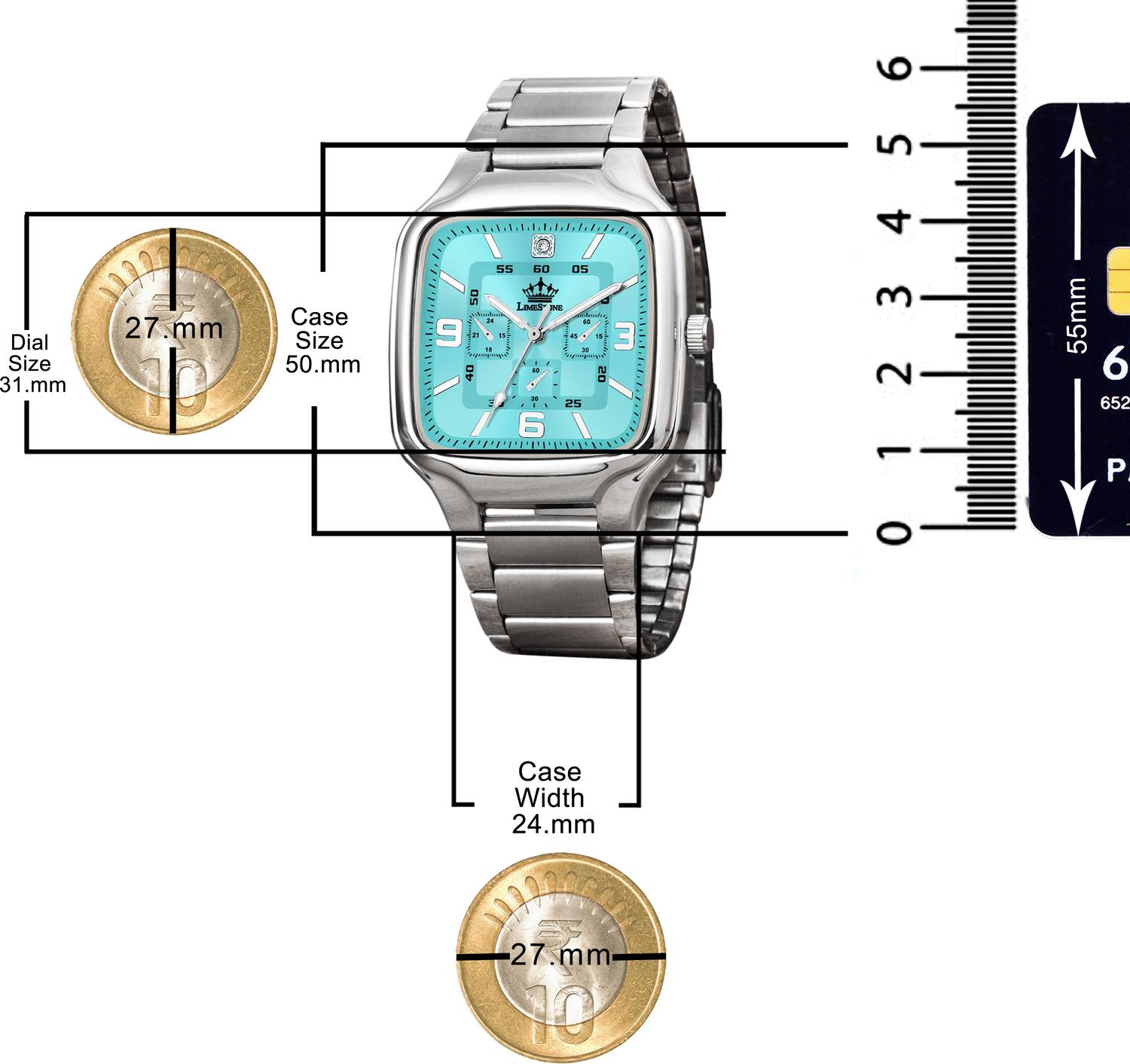 LIMESTONE Men's Analog Watch - Image 2