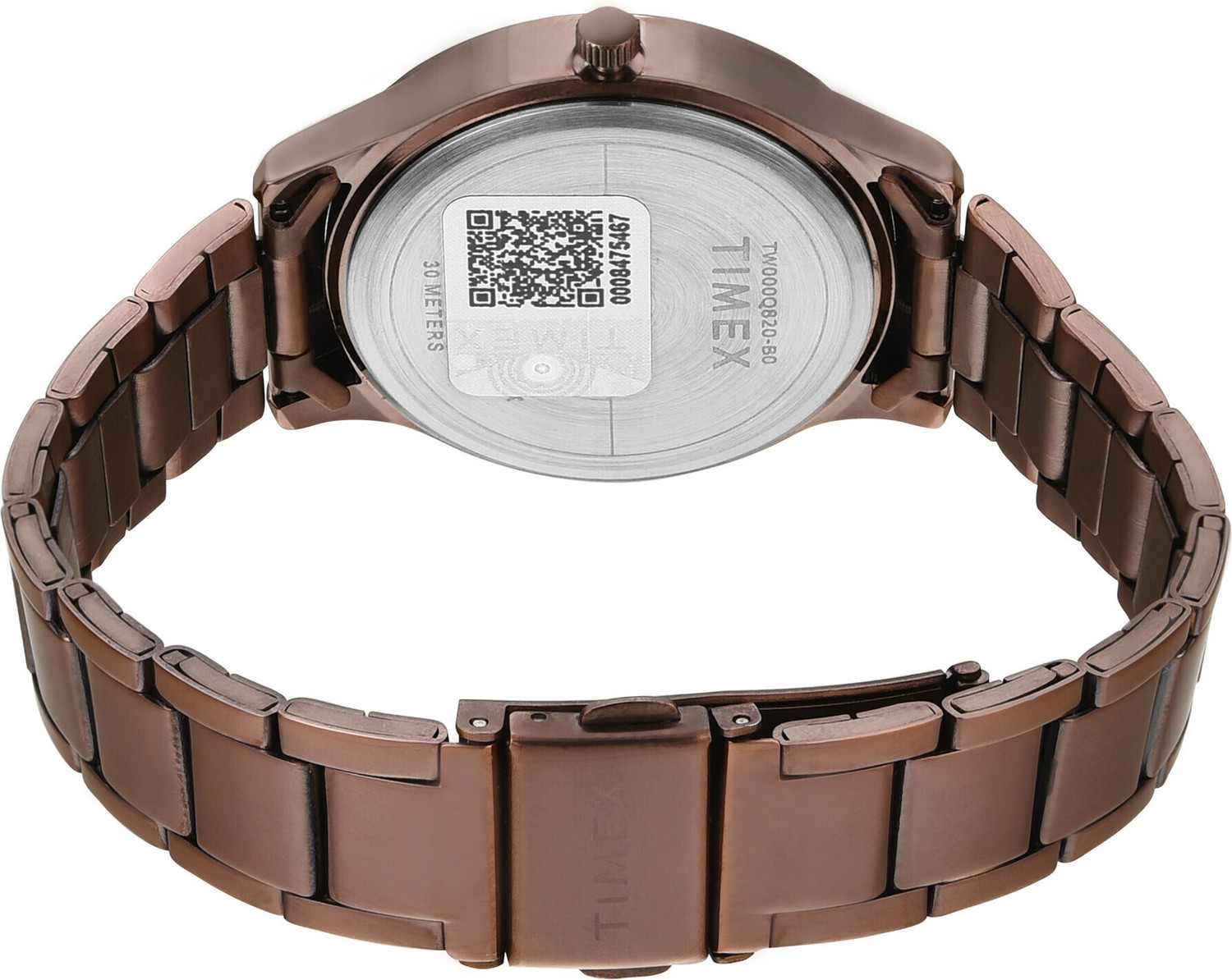 Image of TIMEX TW000Q820 Trendline Round 36mm Brown Dial Analog Watch - For Women