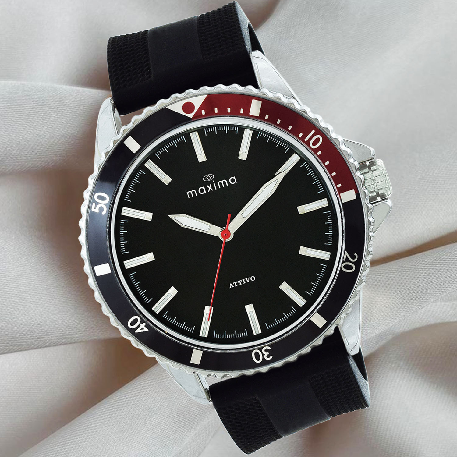 Image of MAXIMA Attivo Collection Attivo Steel Analog Watch - For Men
