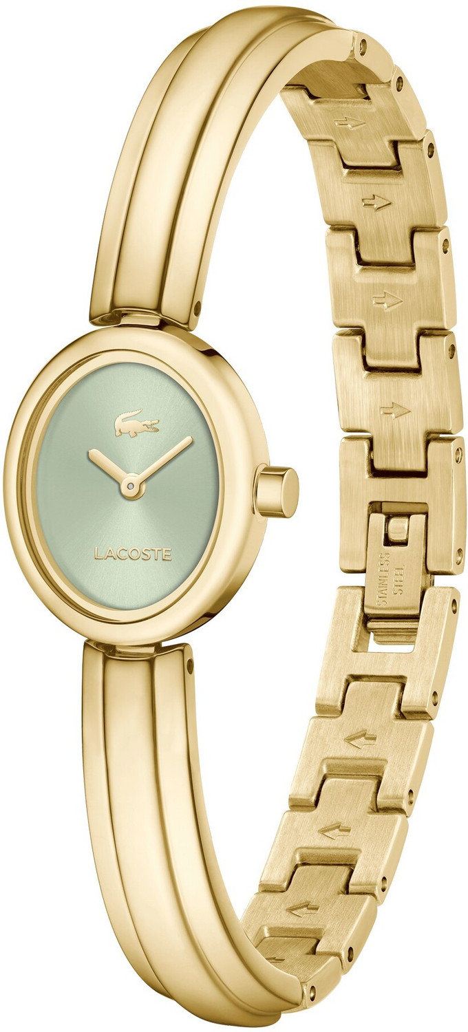 Image of Lacoste Suzanne Qtz Basic Mini Green Oval Dial Women's Watch- 2001531 Analog Watch - For Women 2001531