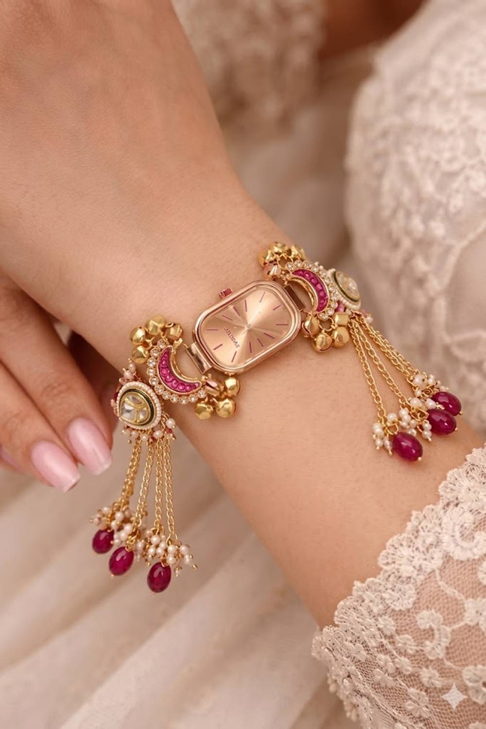 SiliconFashion NA Pink Analog Watch - Women - Image 1