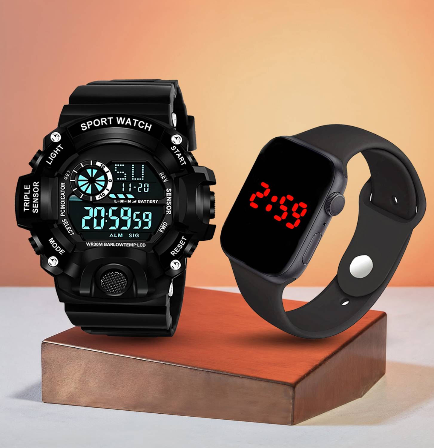 hala Digital Watch – For Men