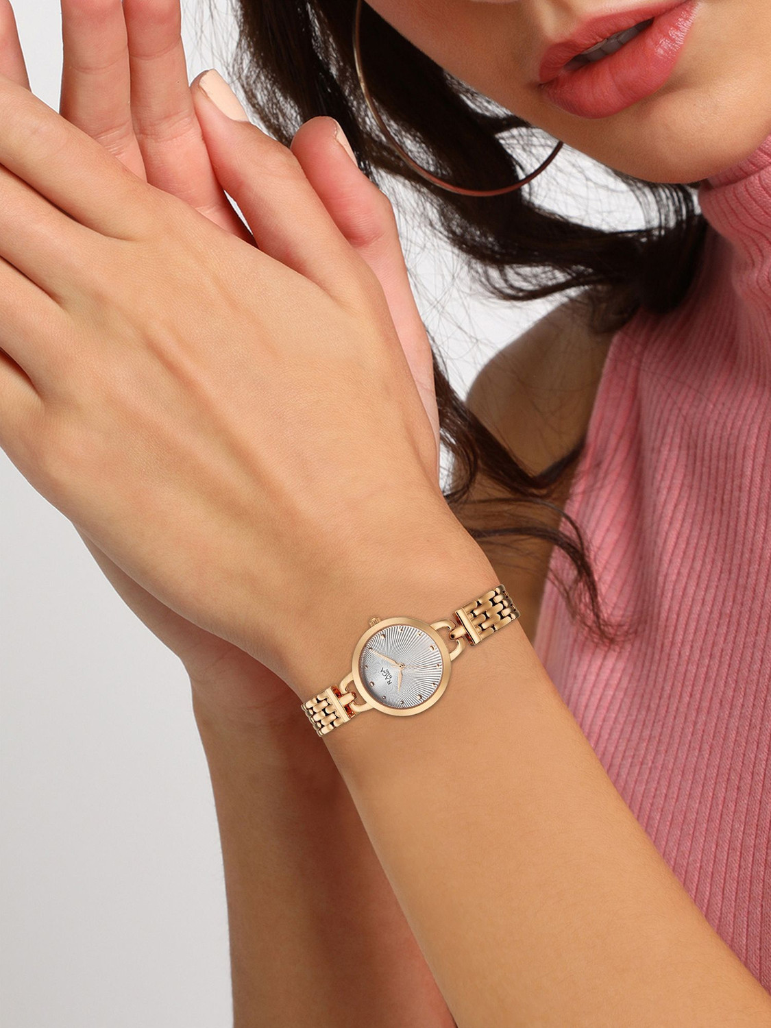 Image of Titan Raga Showstopper 4.0 Titan Raga Showstopper 4.0 Quartz Silver Round Dial Women's Watch / Analog Watch - For Women