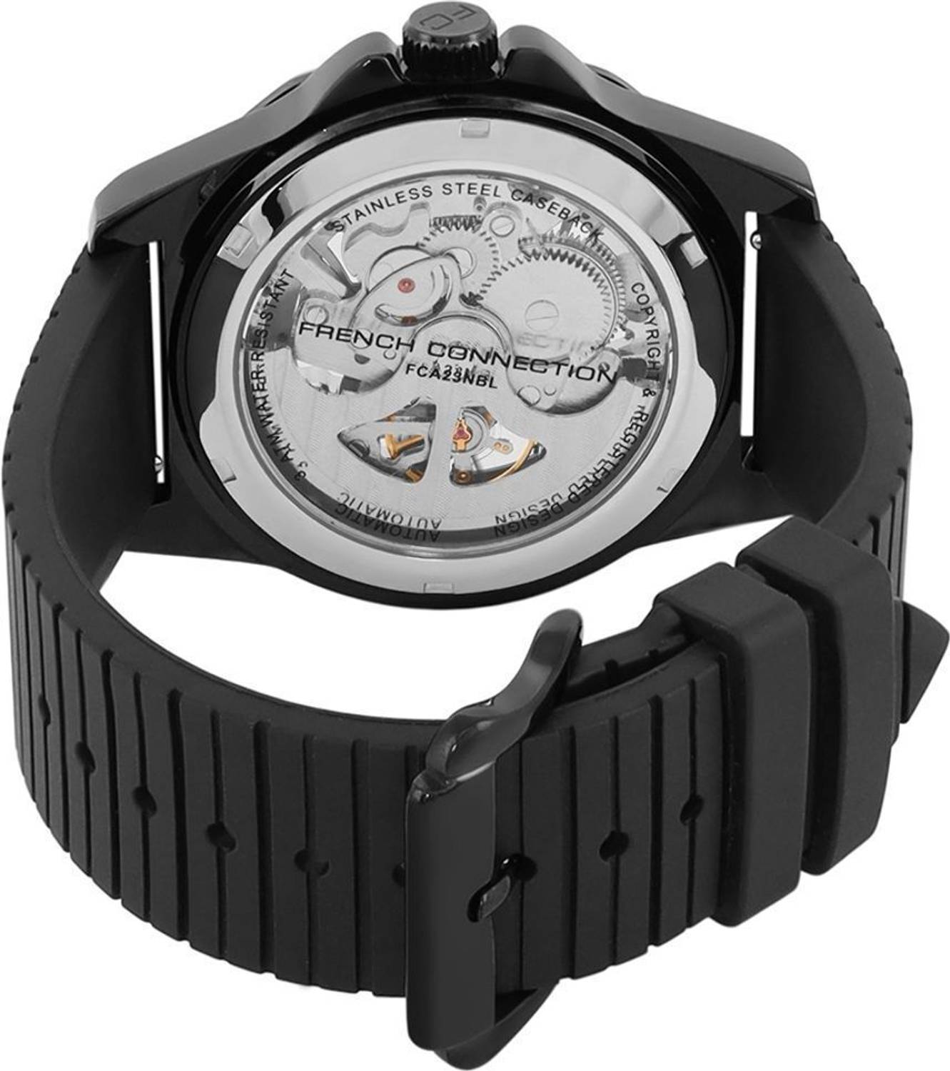 French Connection Mechalume Green Dial Watch - Image 5