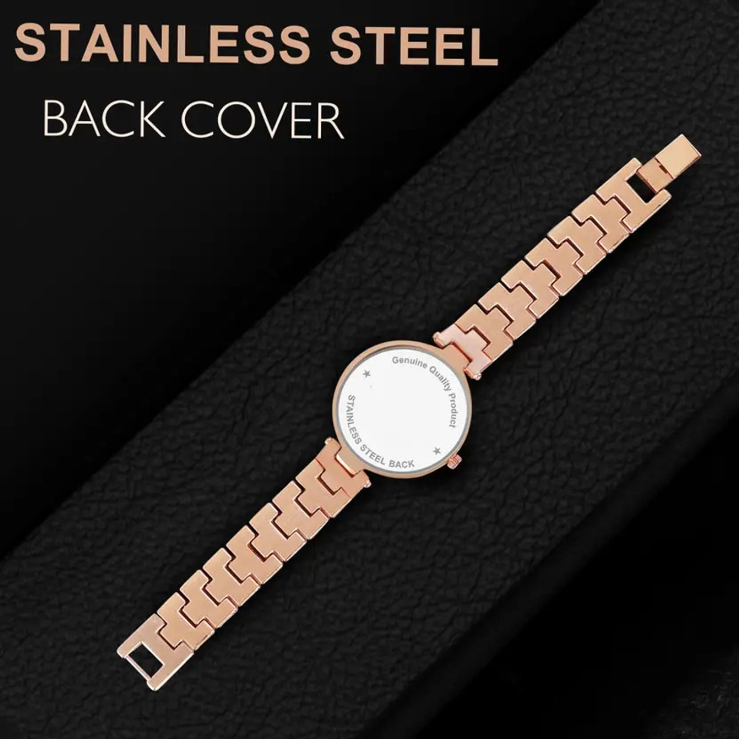 Image of Timorix inchStylish Rose Gold Women's Watch For Combo with stainless steel strap inch Analog Watch - For Women & Girls watches (Buy 1 Get 1 Free)