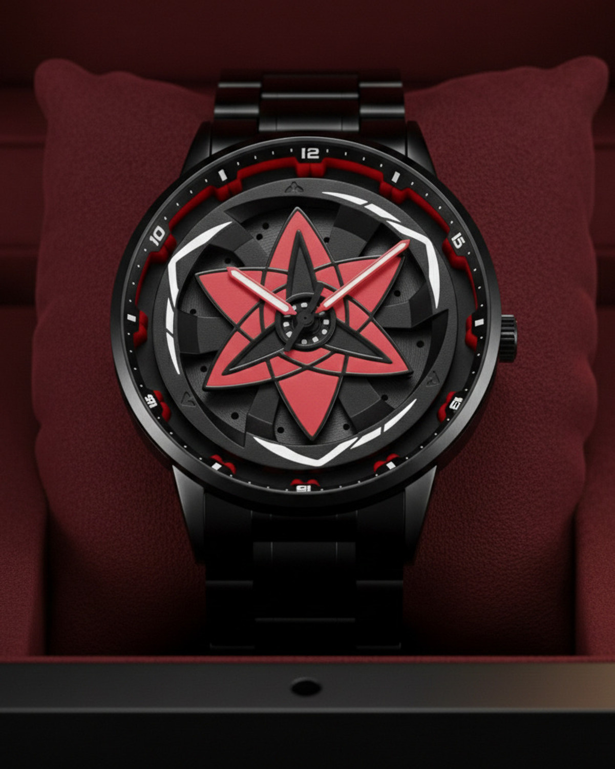 Image of INSHASALE TENDING WATCH 3D Rotating Wheel Hub Watch Analog Watch - For Men & Women