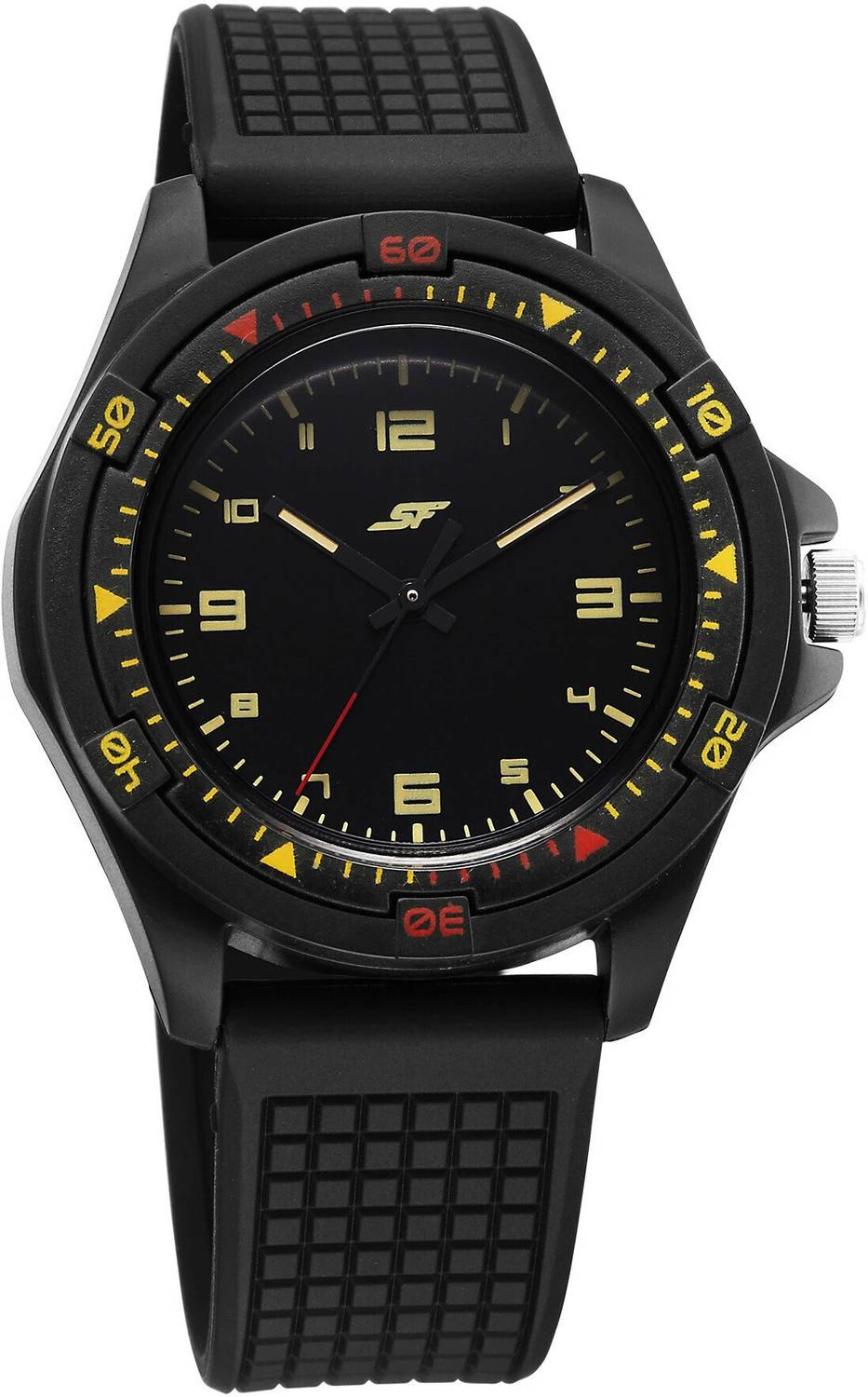 SONATA Sporty Analog Black Dial Watch - For Men - Image 2