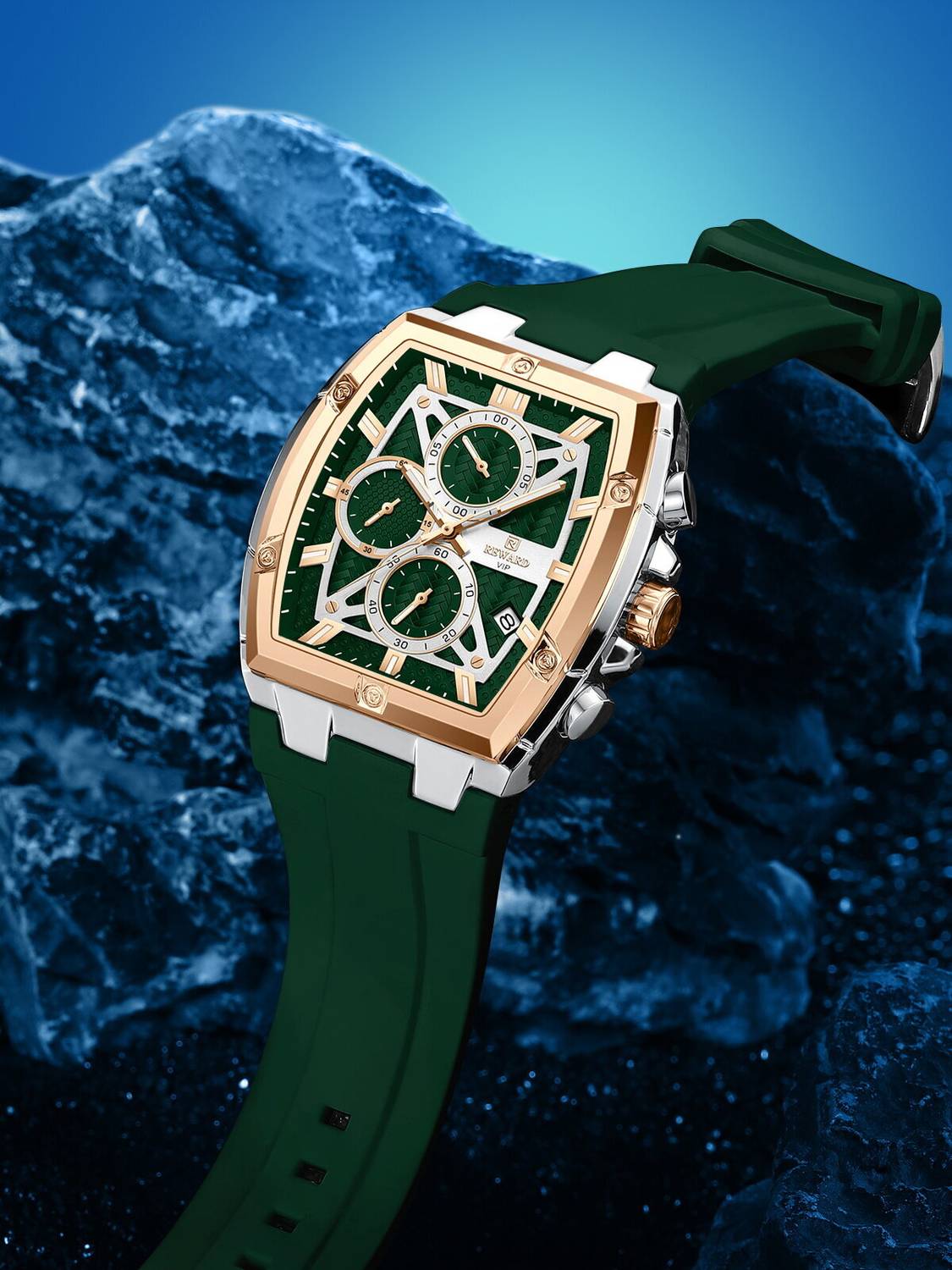 Reward RD832261MA-GREEN Men's Watch - Image 5