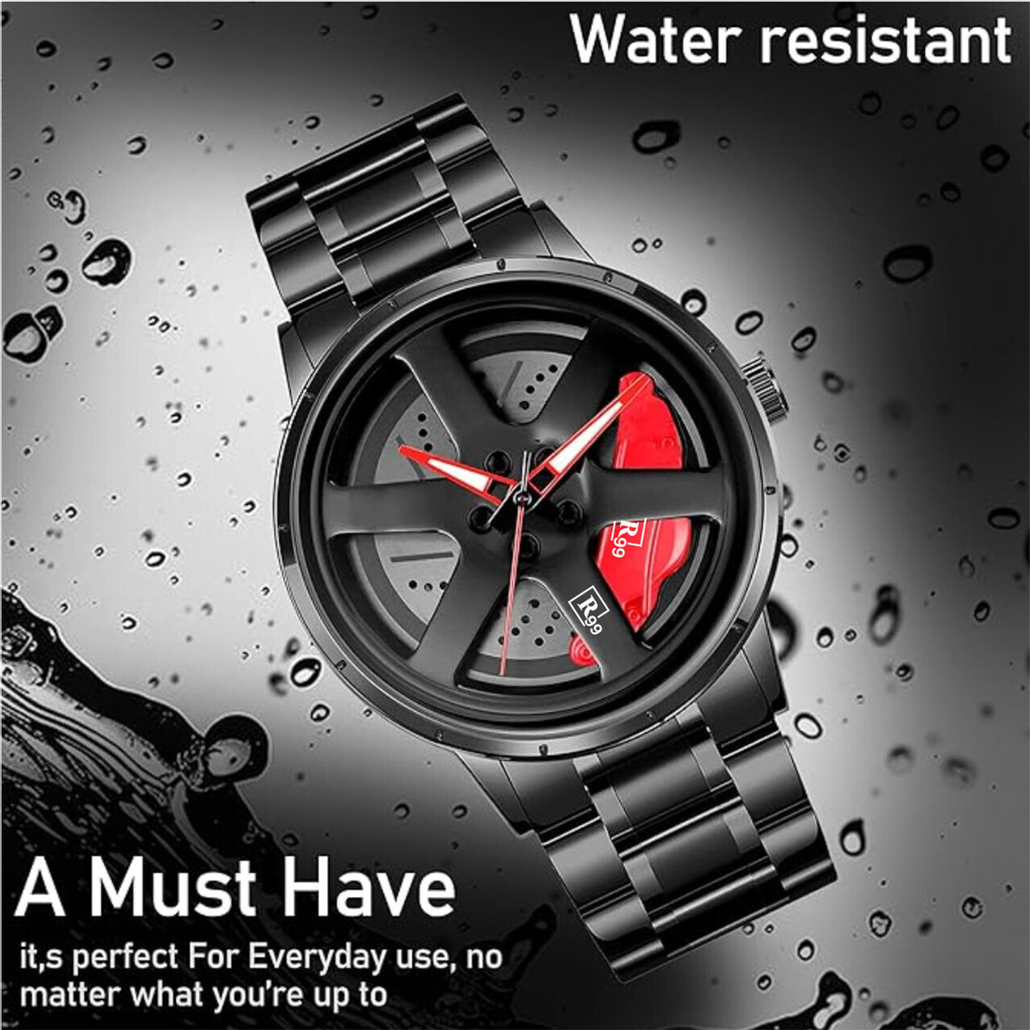 Wheel Rotation Watch Ipd Rotation Wheel For Men Watch 3D Rotating Spinning Watch Quartz Men ...