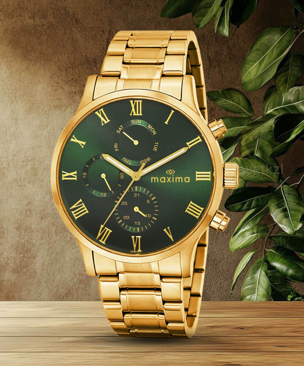 Image of MAXIMA 71793CMGY Apex Collection Analog Watch - For Men