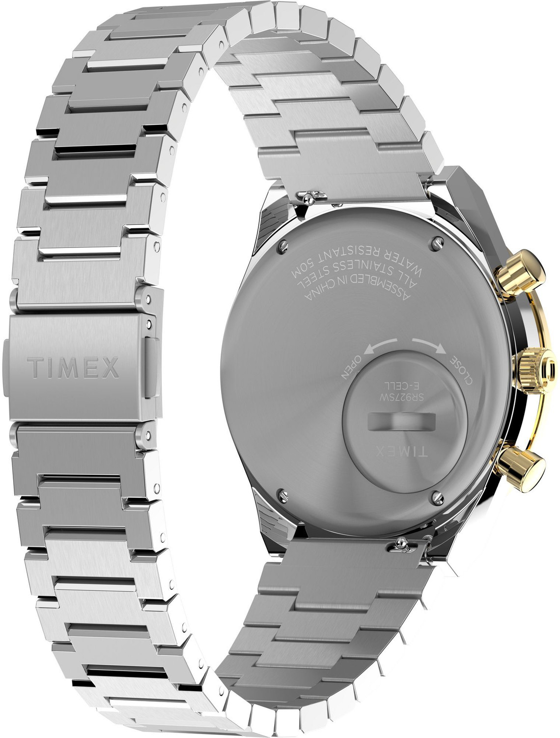 Image of TIMEX TWEG26404 Q Round 42mm Black Dial Analog Watch - For Men