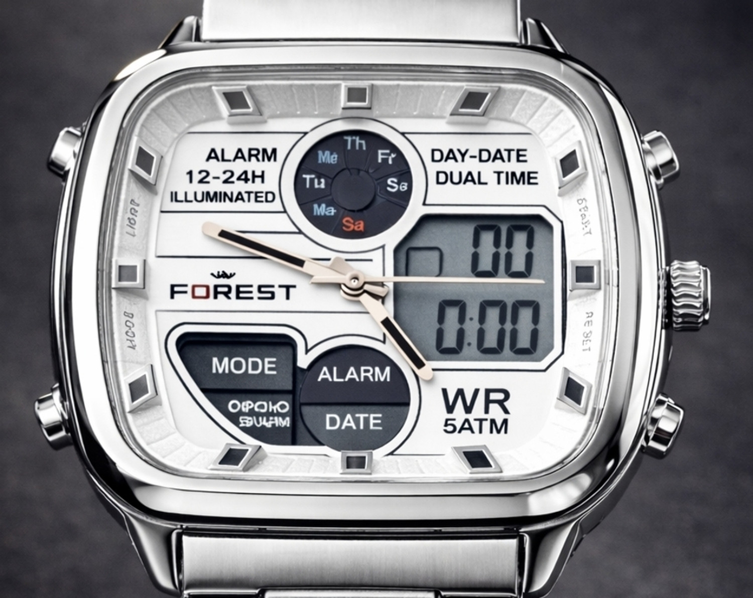 Image of Imperial Shine Analog-Digital Watch - For Men