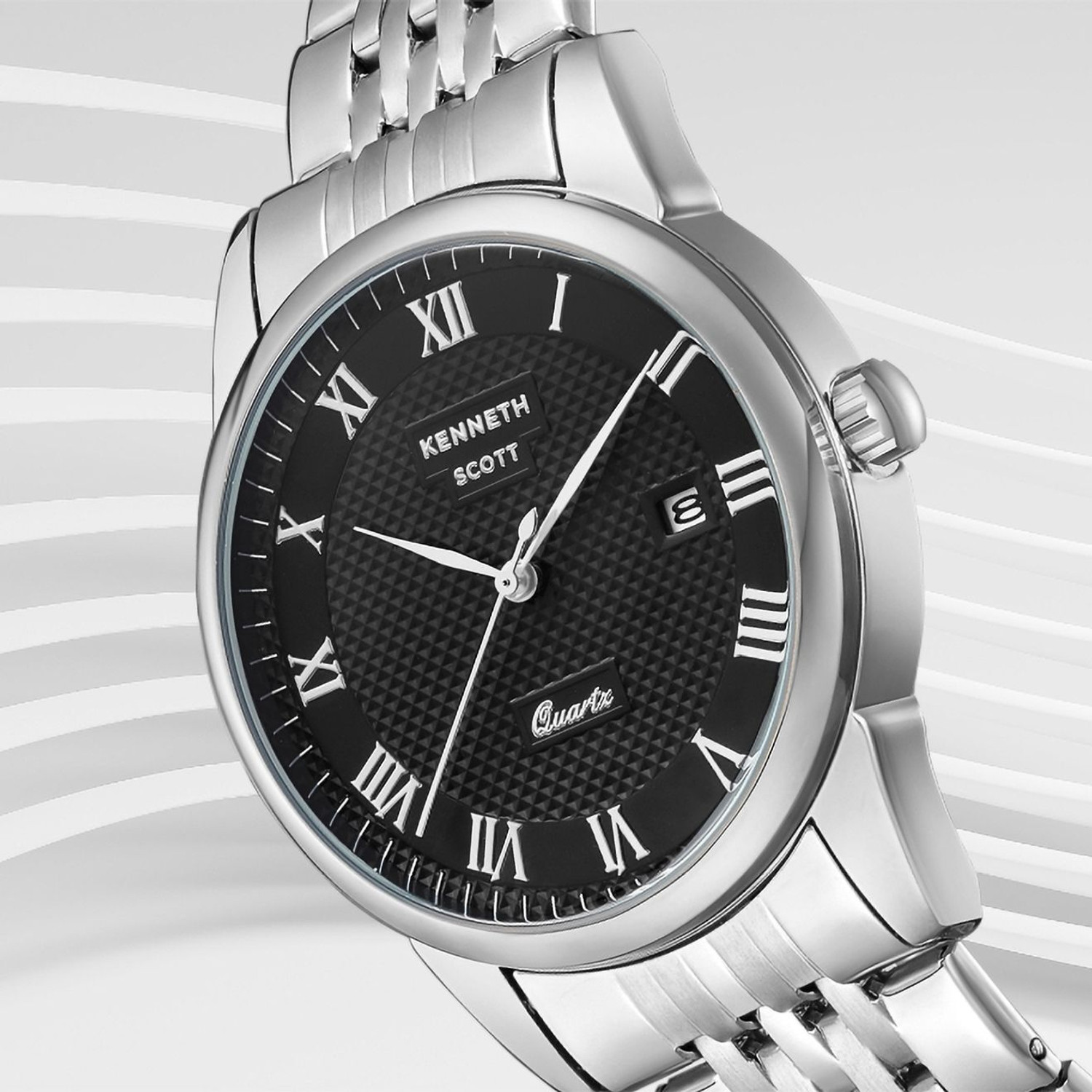 Image of Kenneth Scott Kenneth Scott Kenneth Scott Analog Watch - For Men