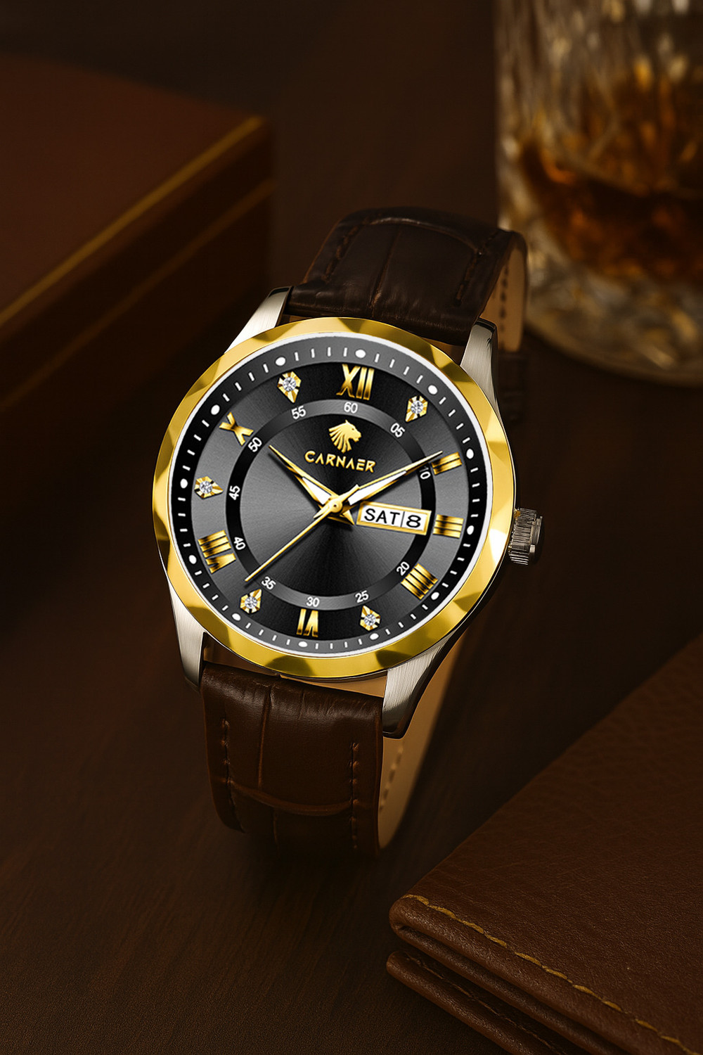 Image of Carnaer Wrist Watch for men , boys, gents Imperium Analog Watch - For Men