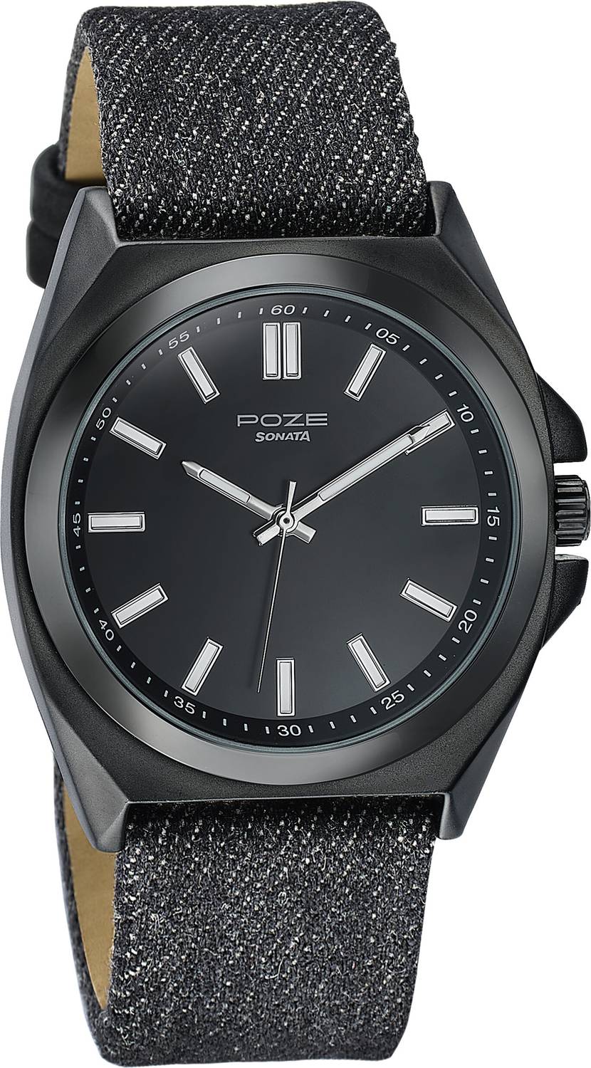Sonata Poze 6 Strokes Men's Watch - Image 2