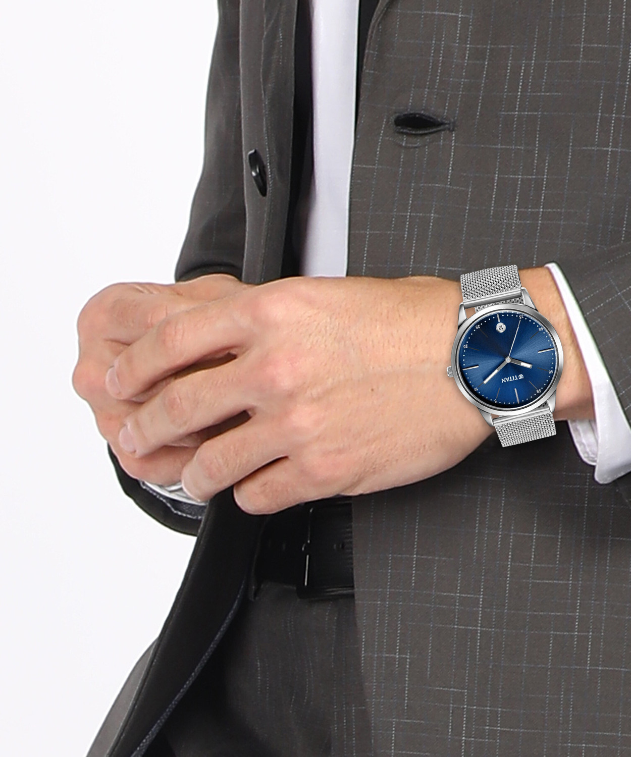 Image of Titan 1806SM04-DL152-CLASSIQUE(NEO IBD GENTS) Analog Watch - For Men 1806SM04