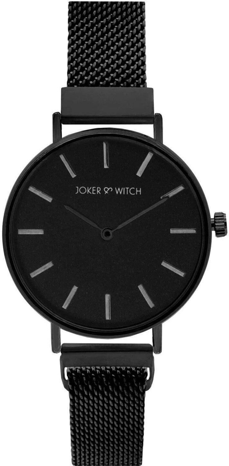 Image of Joker & Witch Joker & Witch Women Analogue Natalie 32mm Black Dial Stainless Steel Strap Watch Analog Watch - For Women