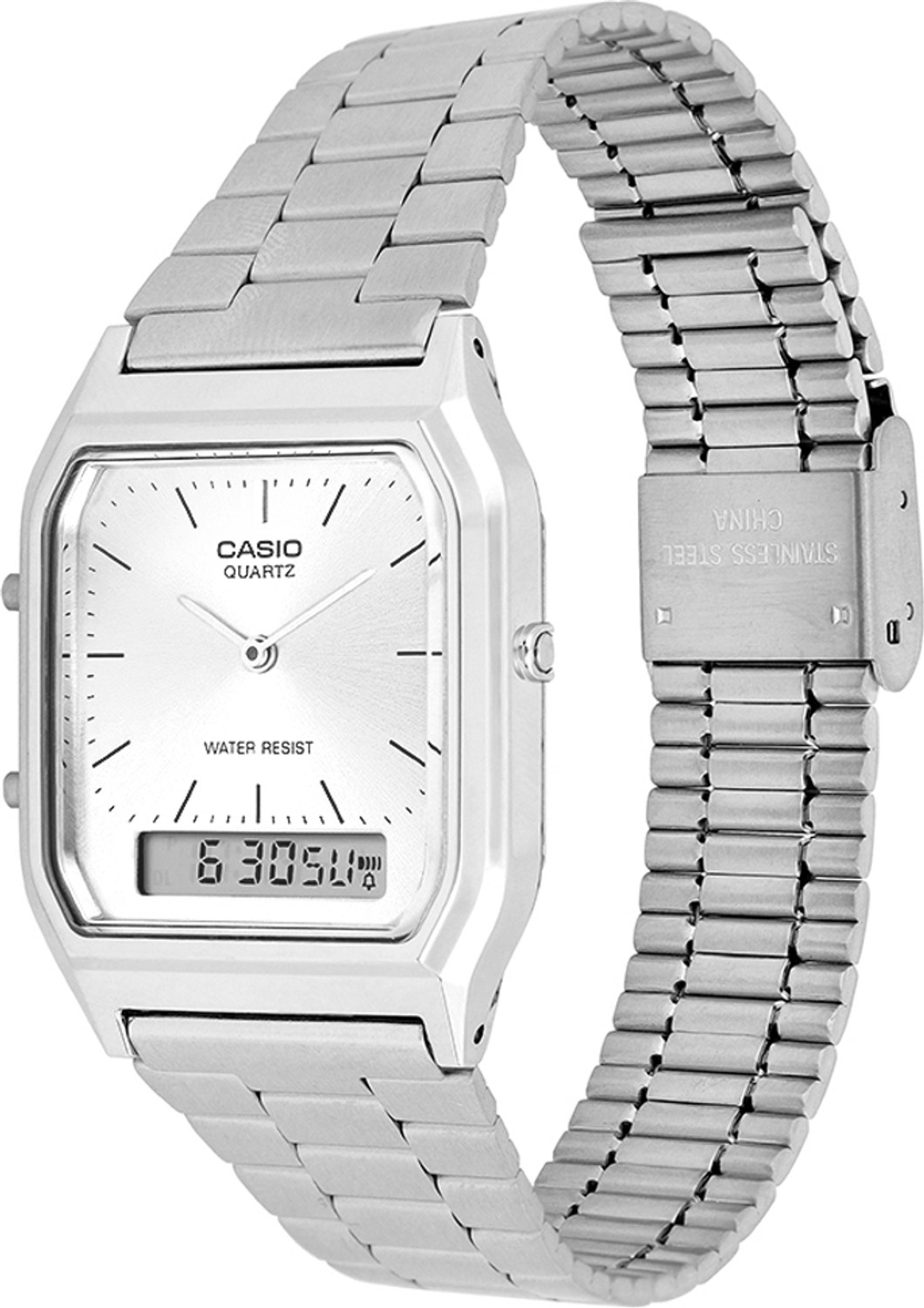 Image of CASIO AQ-230A-7AMQYDF VINTAGE Analog-Digital Watch - For Men & Women