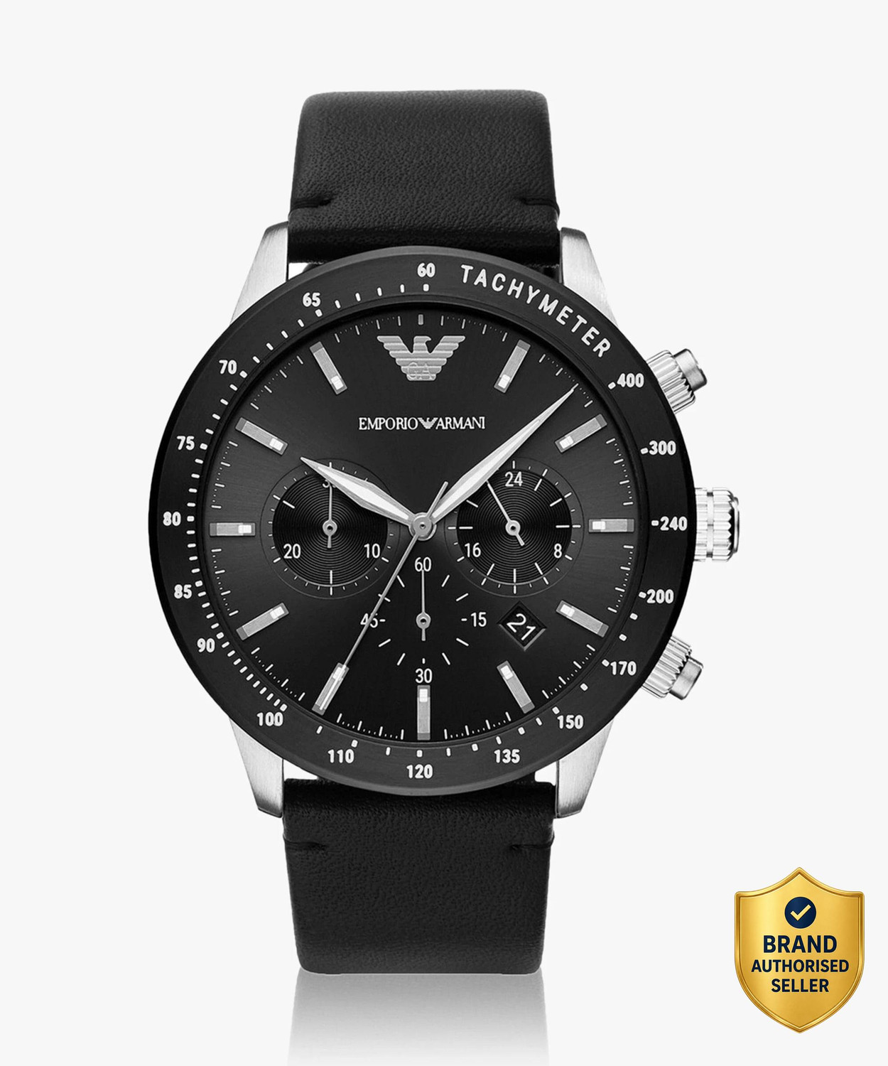 Image of EMPORIO ARMANI Mario Mario Analog Watch - For Men