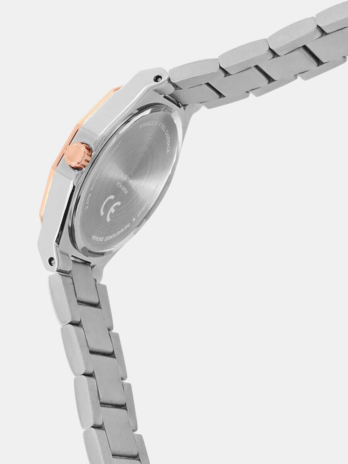 Image of French Connection FCH1RTM Women's Analog Silver Watch | Grey Sunray Dial Analog Watch - For Women