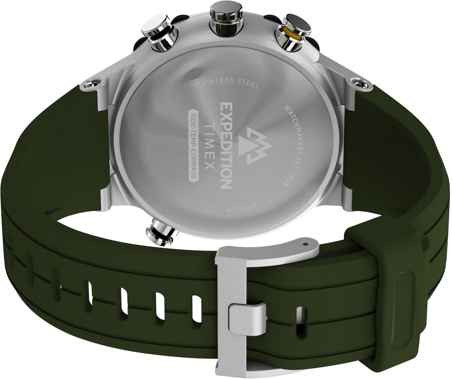 Image of TIMEX TW2Y14400UJ Round 45mm Green Dial Analog Watch - For Men