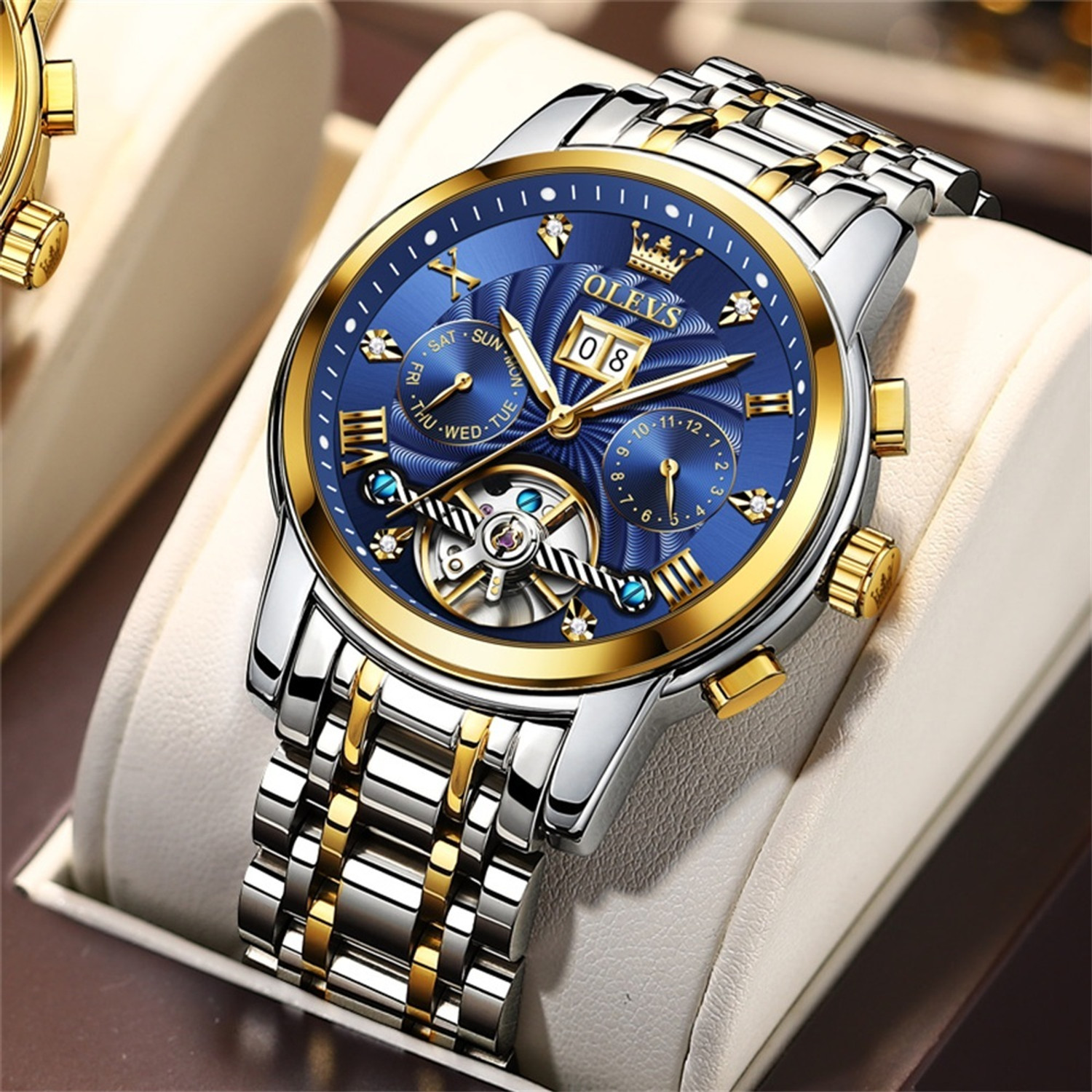 Image of OLEVS OL9910M-4 Analog Watch - For Men