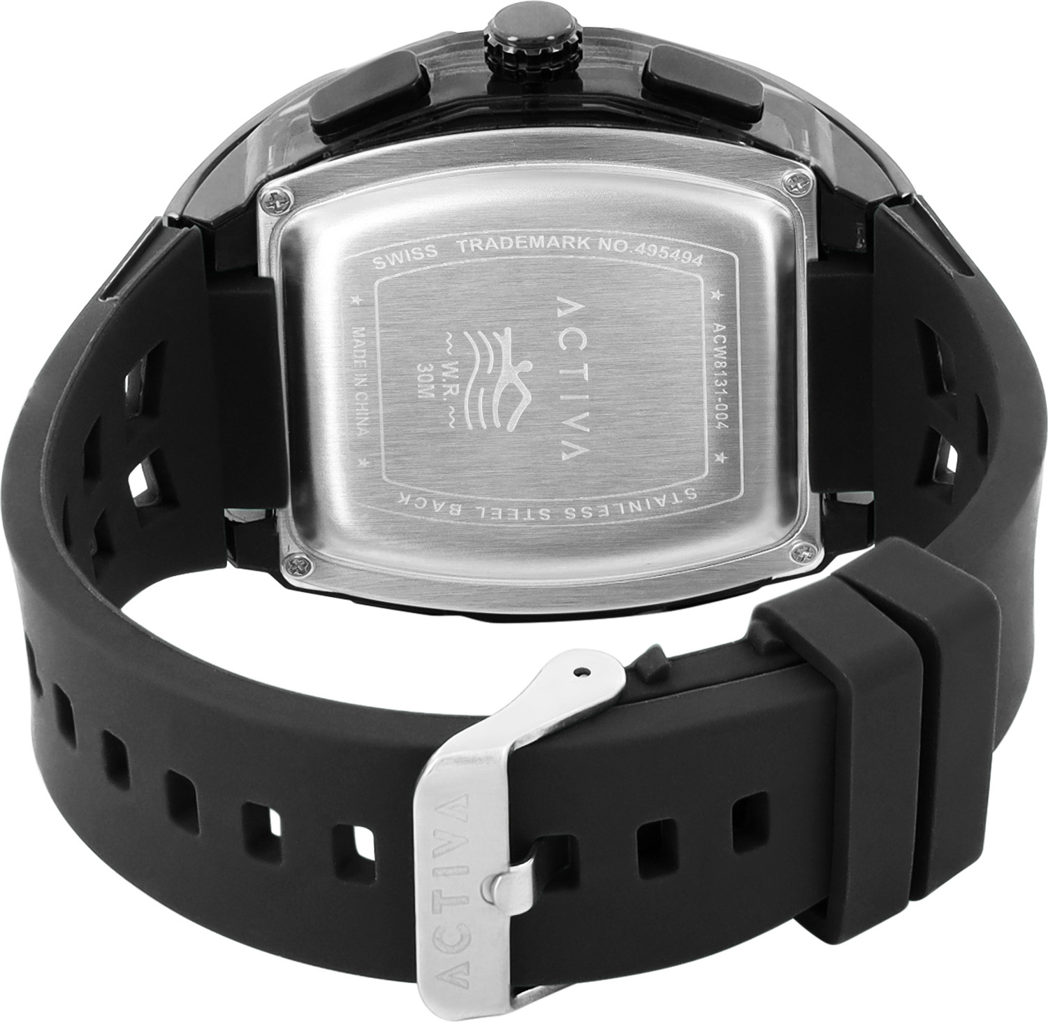 Image of INVICTA DIGITAL ESSENTIALS Invicta by Activa Black Dial Analog-Digital Watch - For Men & Women