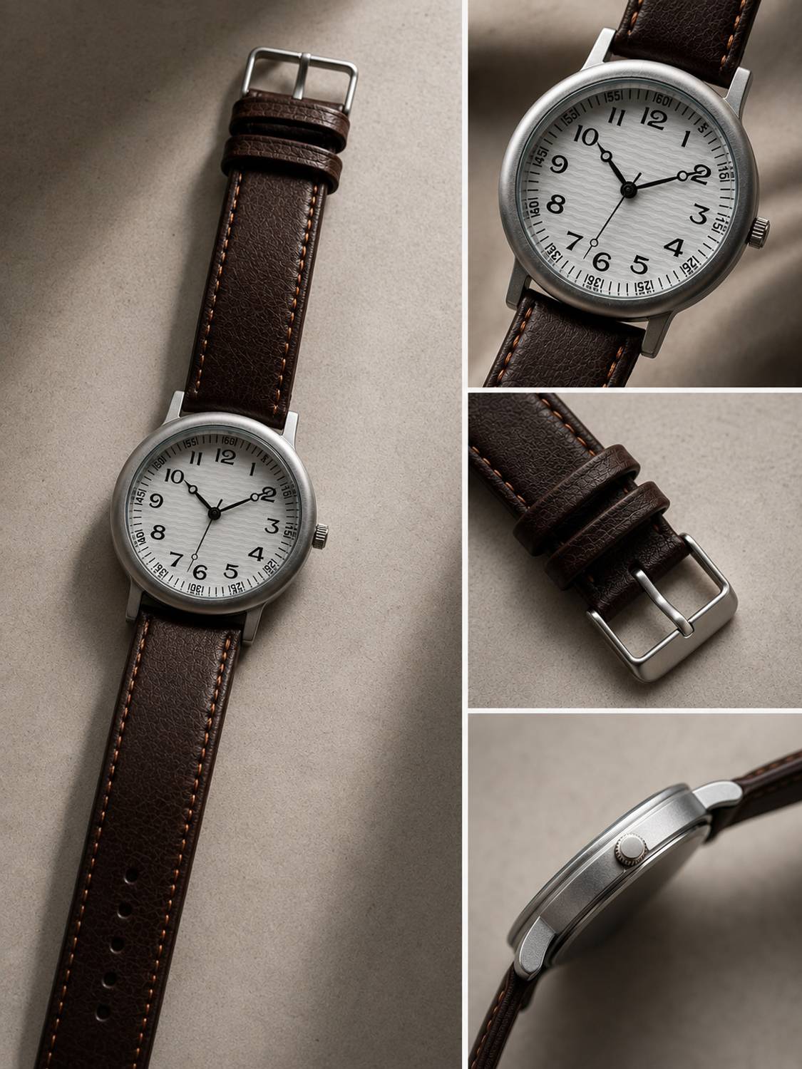 soleva CLASSIC Analog Watch - Men Brown - Image 3