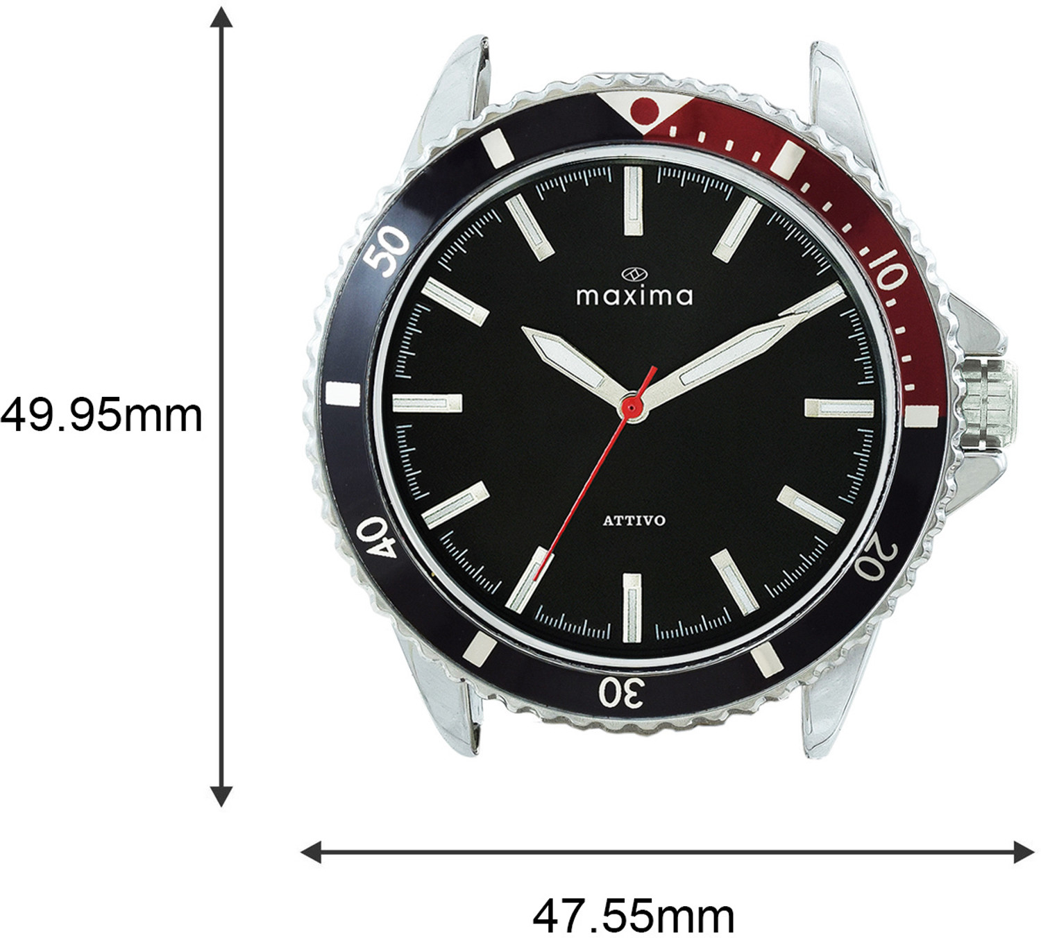 Image of MAXIMA Attivo Collection Attivo Steel Analog Watch - For Men