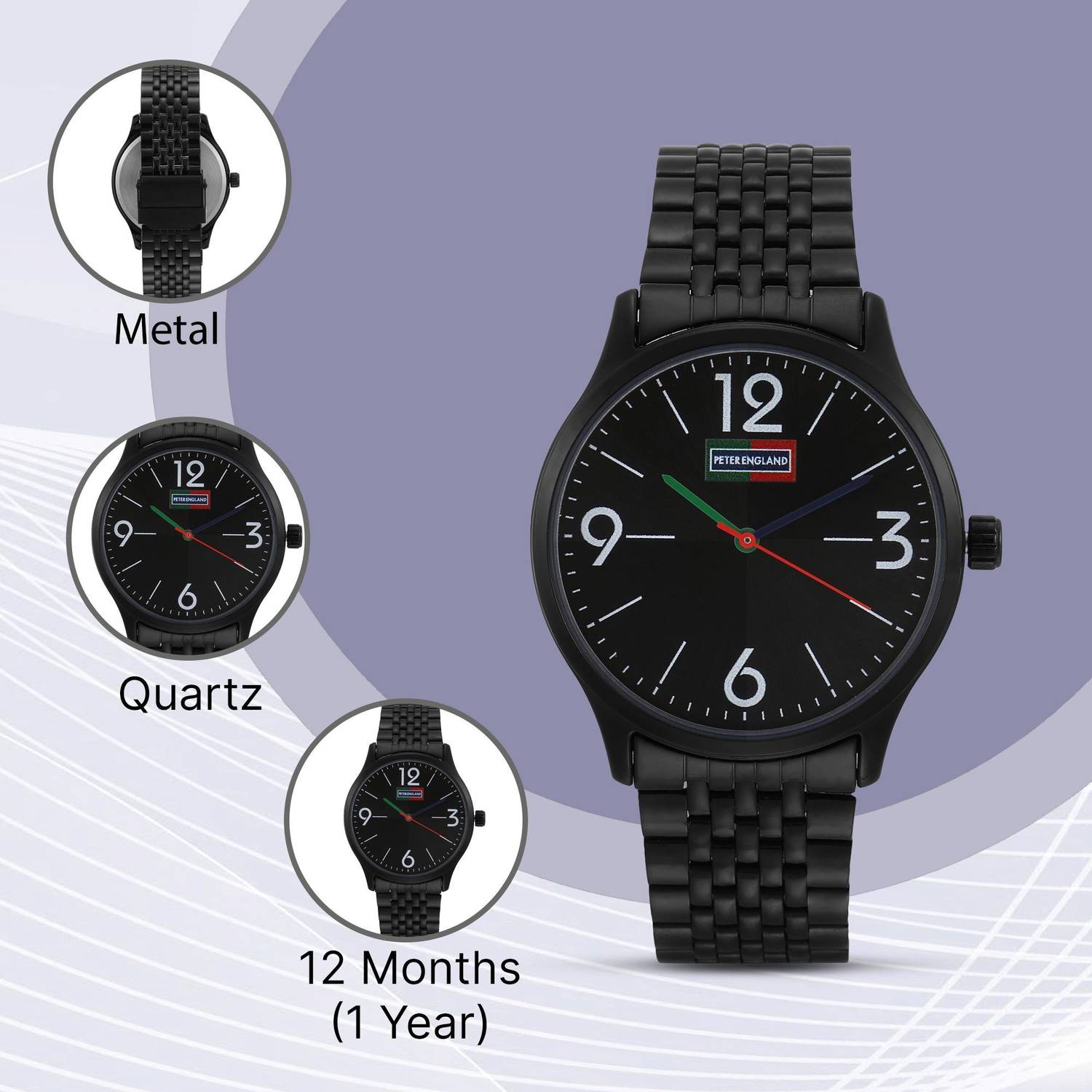 Peter England Men's Analog Watch - Image 2