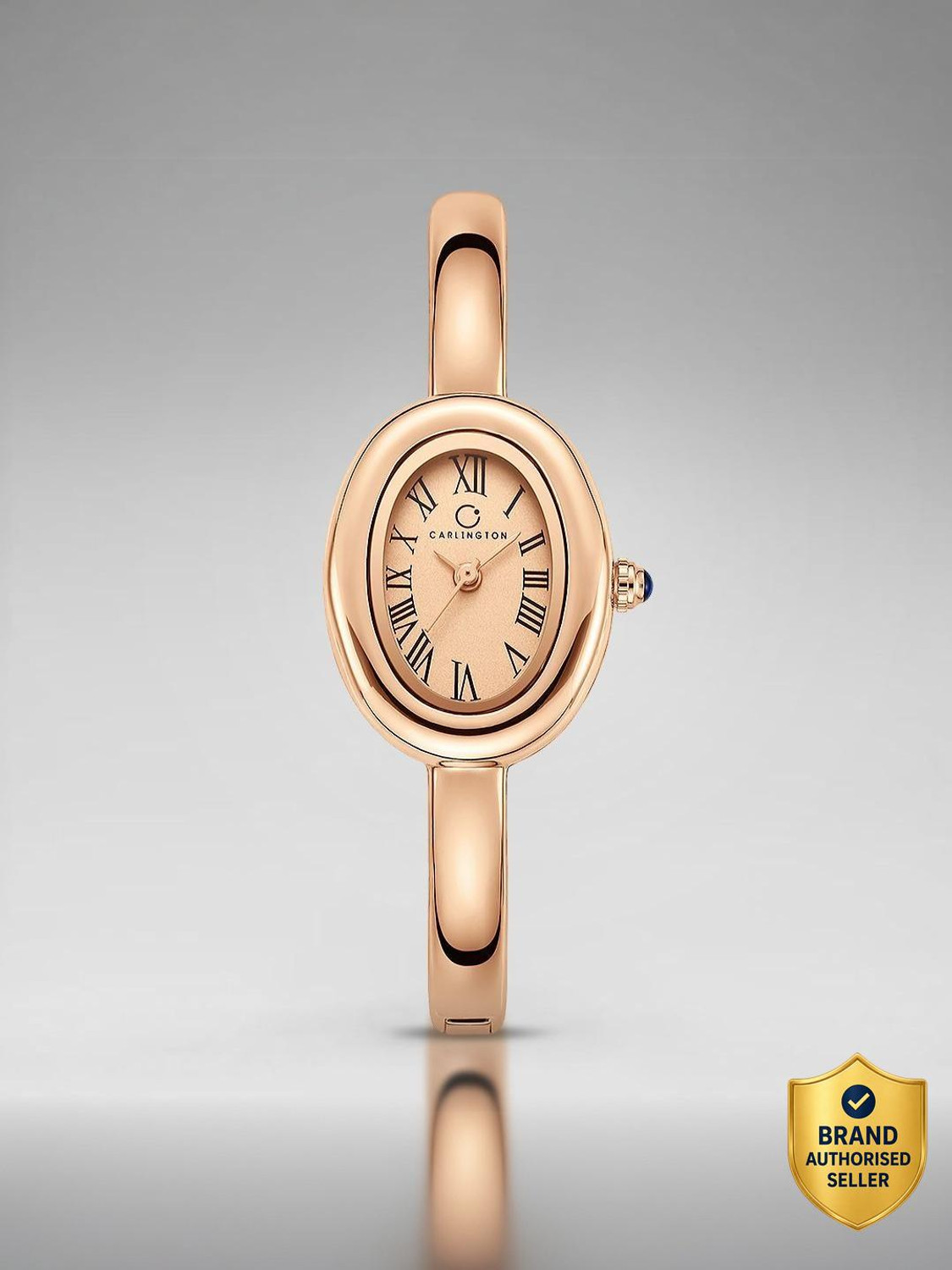 Image of Carlington CT 122 Rose Gold Carlington Diva Series Premium Ladies Wrist Watches Analog Watch - For Women