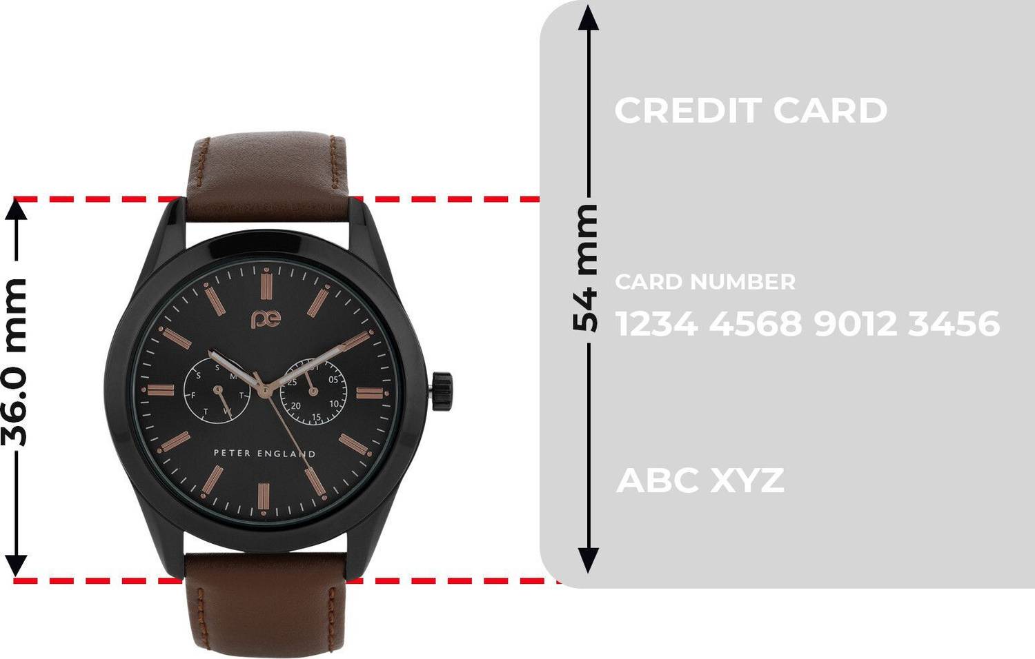 Peter England Men's Analog Watch - Image 5