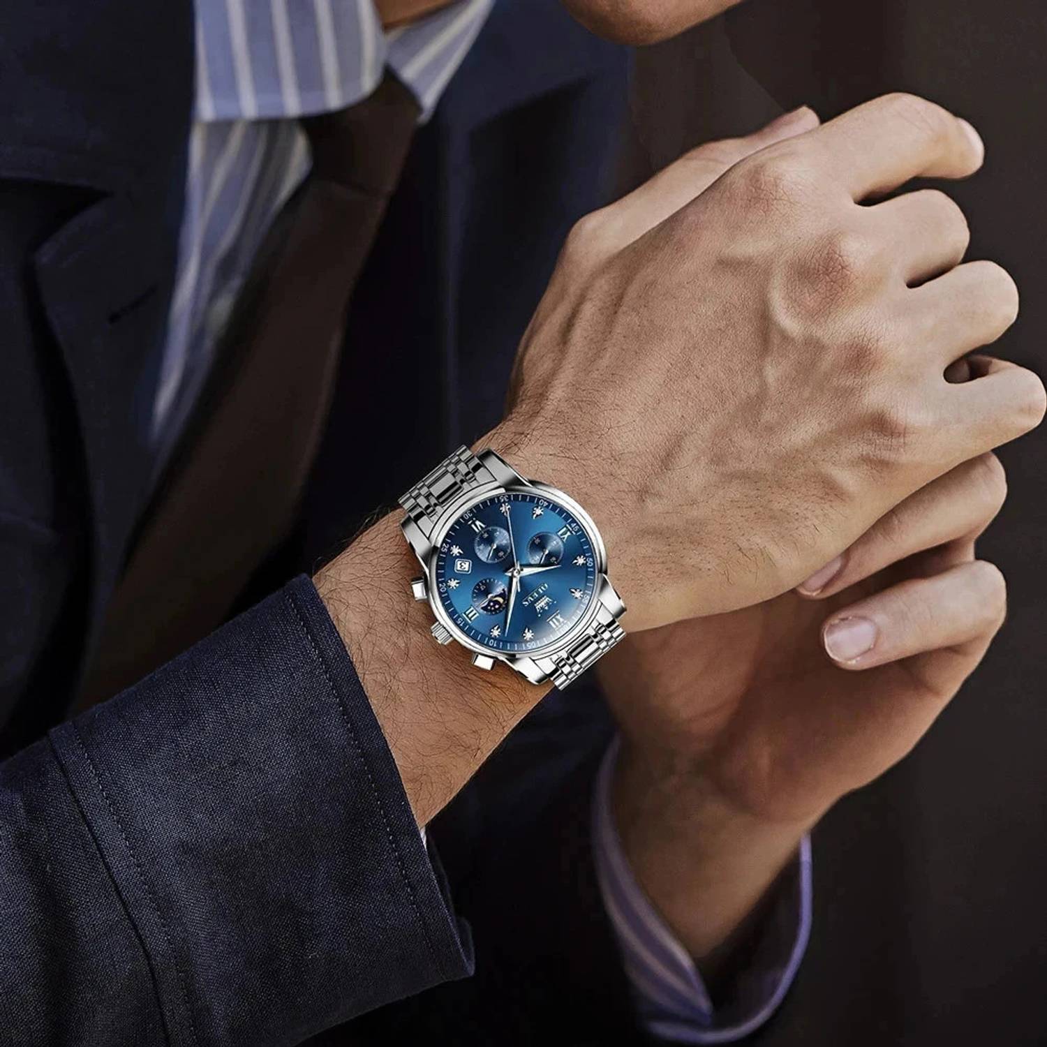 OLEVS Analog Watch for Men - Image 5