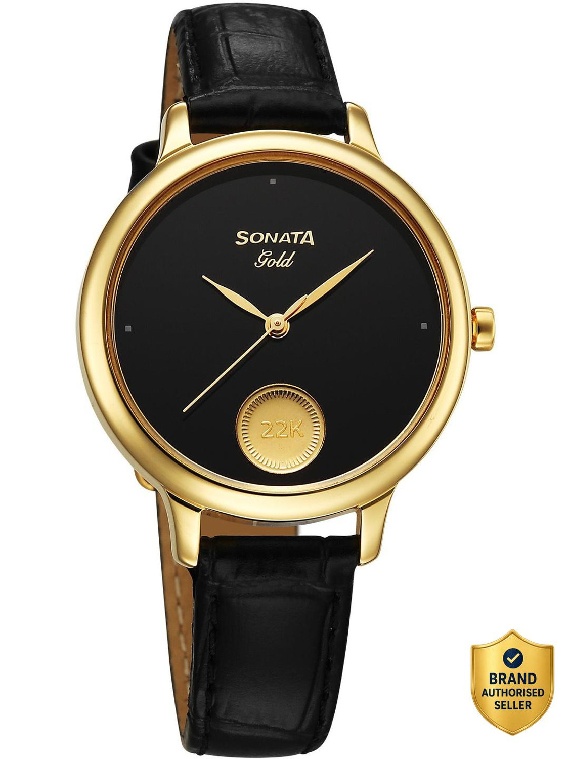 Image of SONATA Gold Analog Watch - For Women