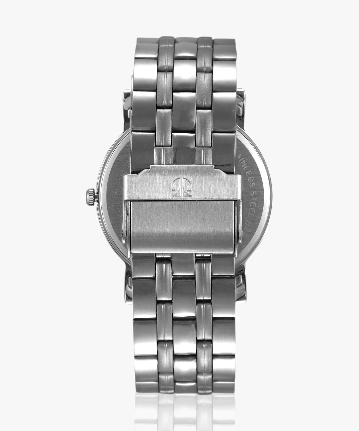 Titan Karishma Workwear Black Dial Silver Steel Strap Analog Watch - Image 5