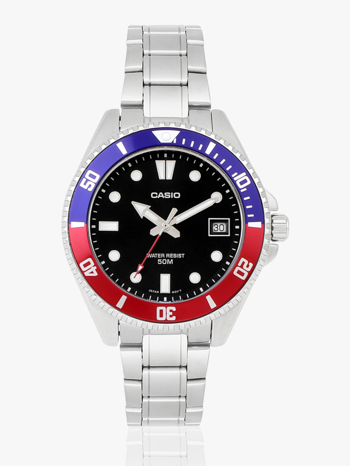 Image of CASIO MDV-10D-1A3VDF Enticer Men Analog Watch - For Men