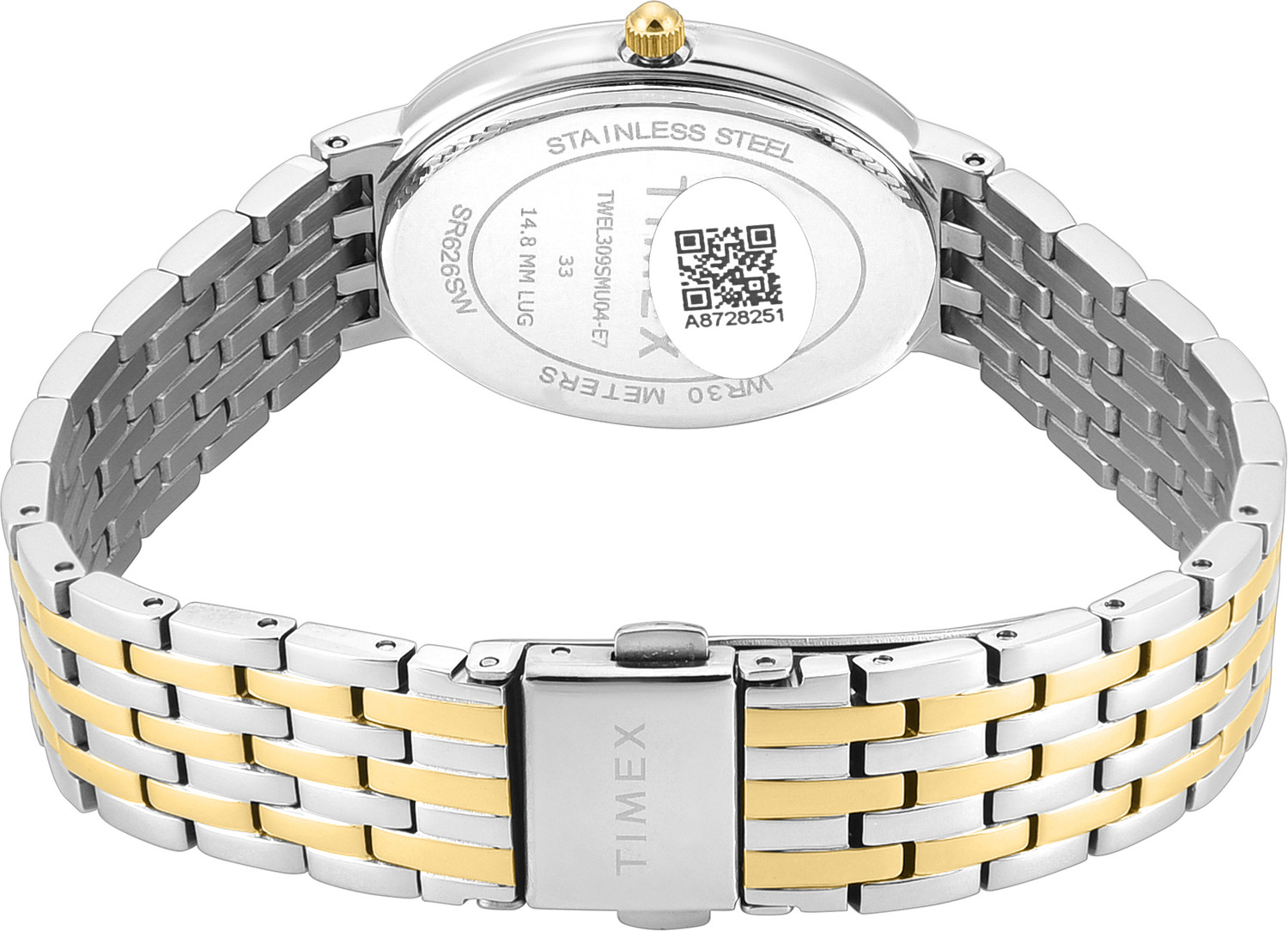 Image of TIMEX Silver Oval Dial Analog Watch - For Women TWEL309SMU04