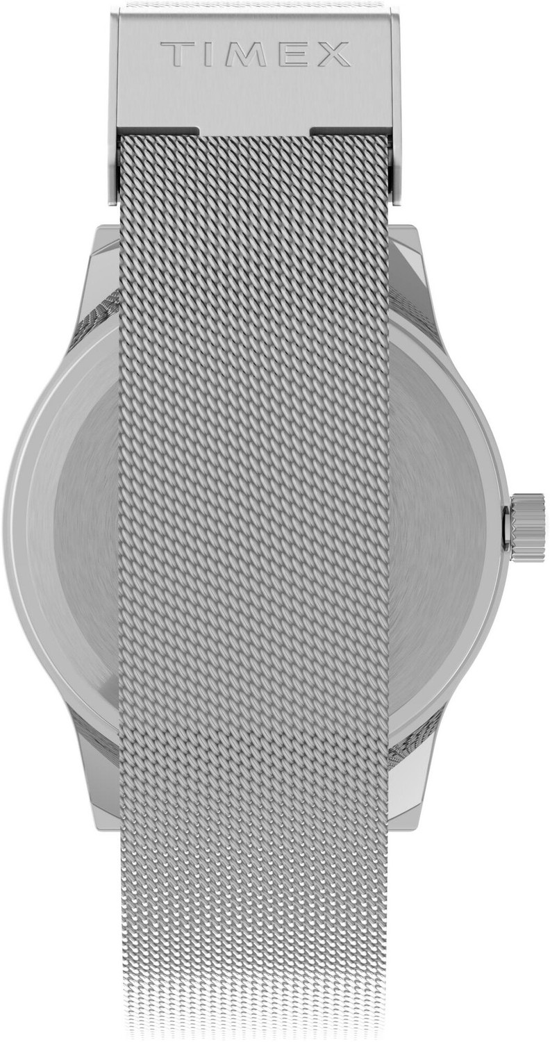 Image of TIMEX Main Street Round 25mm Silver Dial Analog Watch - For Women