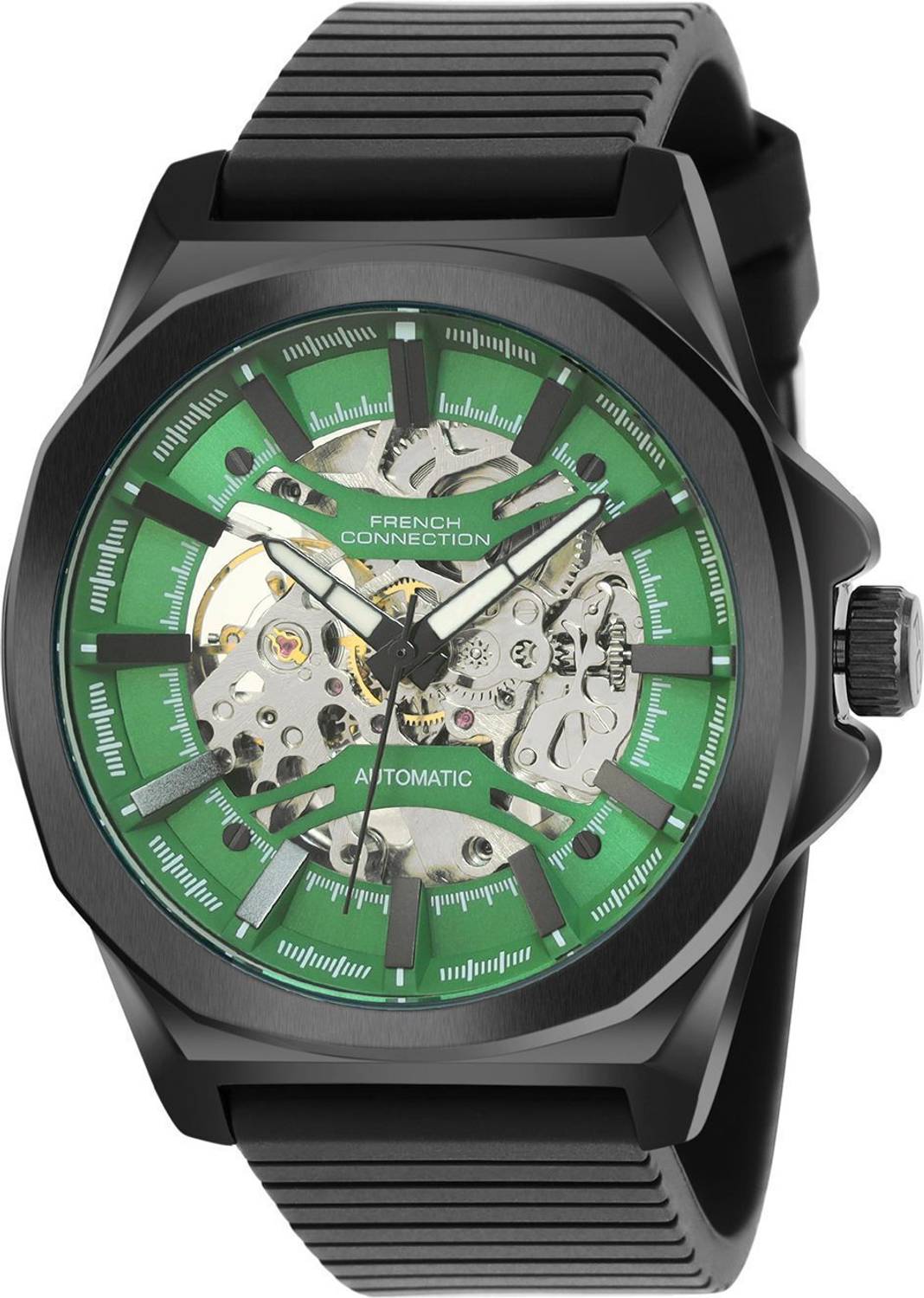 French Connection Mechalume Green Dial Watch - Image 3