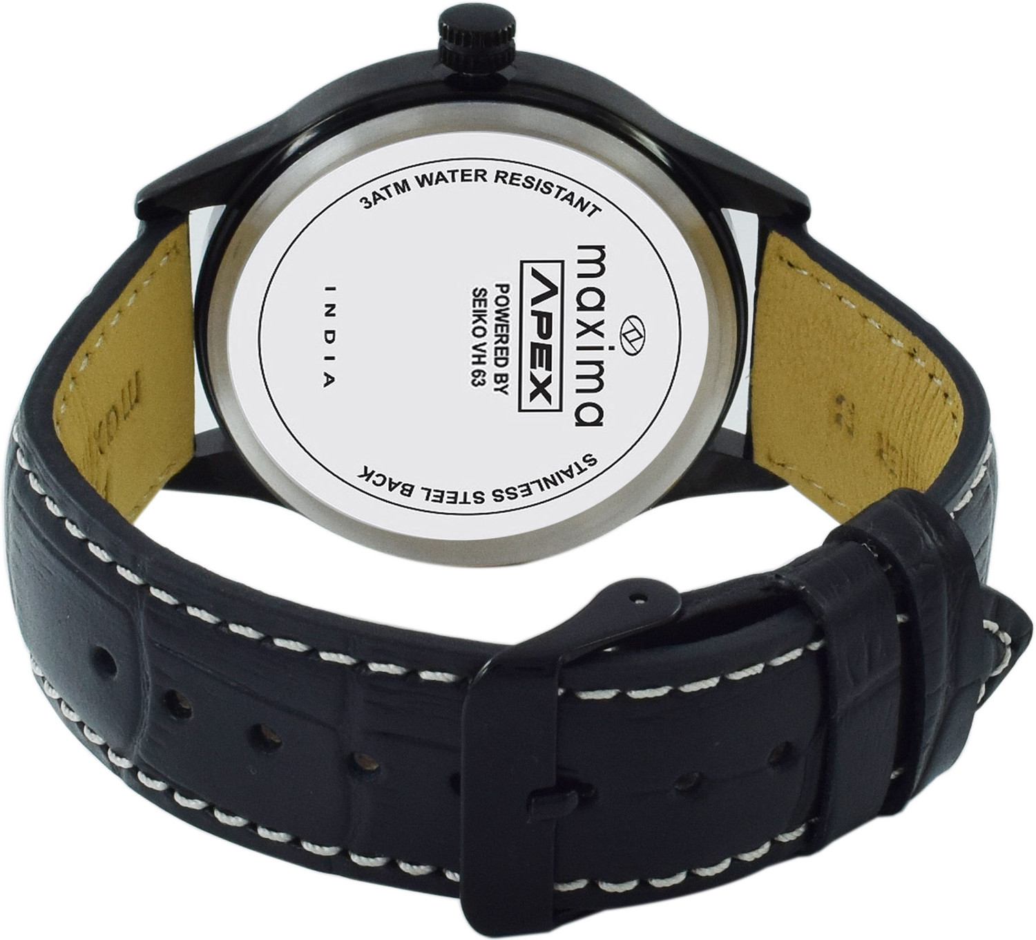 Image of MAXIMA Auto Tech Collection Auto Tech Collection Multifunction Black Dial Analog Watch - For Men