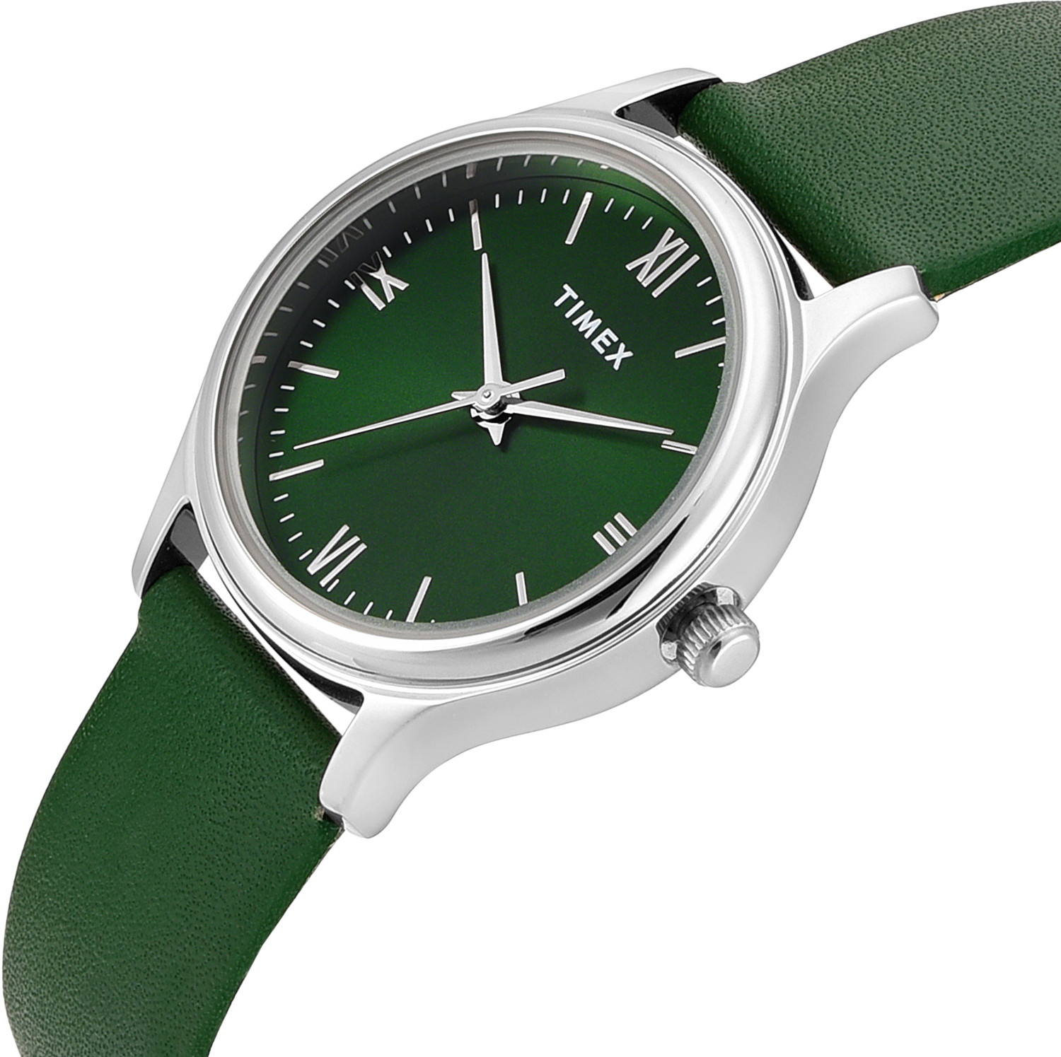Image of TIMEX Green Dial Analog Watch - For Women