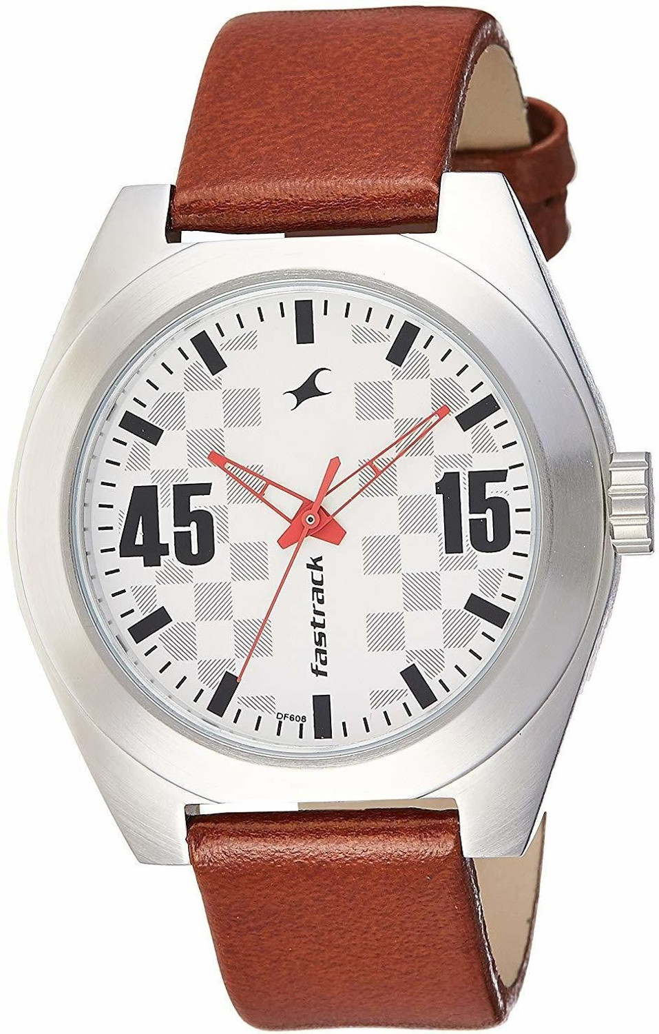 Image of Fastrack Checkmate Analog Watch - For Men NN3110SL01