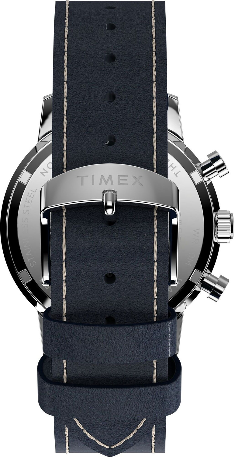 Image of TIMEX TW2W99000IK Marlin Round 40mm Blue Dial Analog Watch - For Men