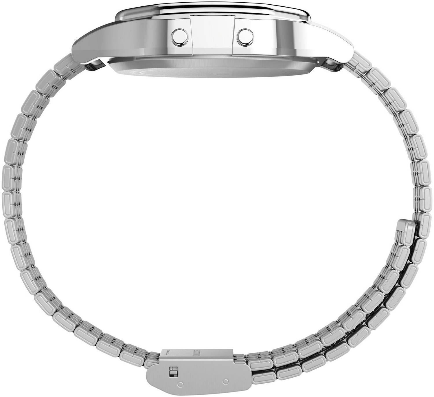 TIMEX 80 Tonneau 34mm Grey Dial Digital Watch - Image 2