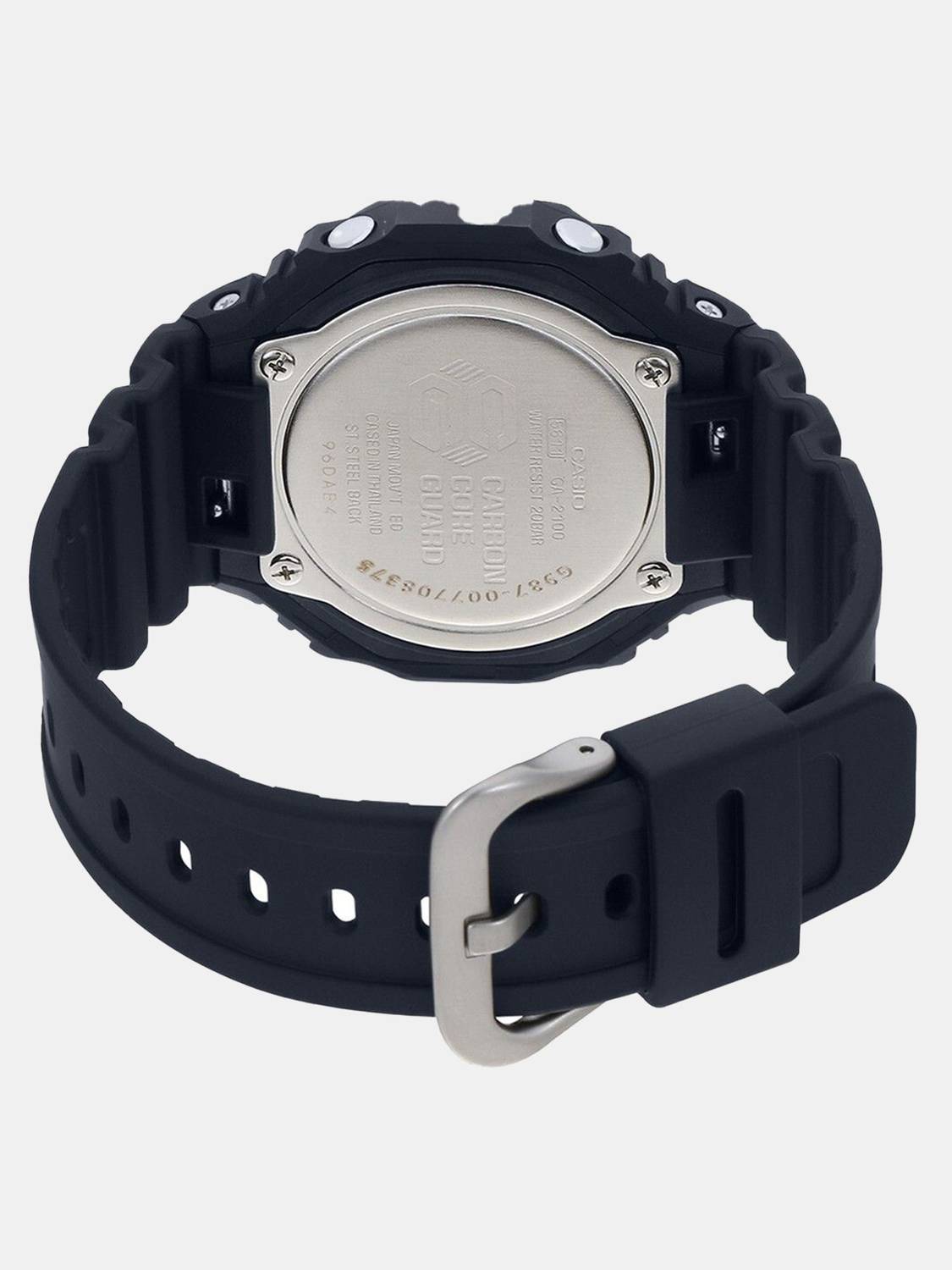 CASIO GA-2100-1A1DR Black Dial Resin Strap Watch - Image 5