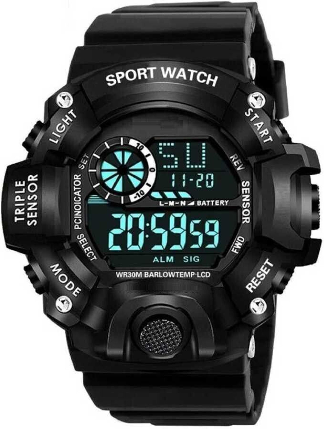 Image of Zienz Stylish Designer Digital Watch - For Boys