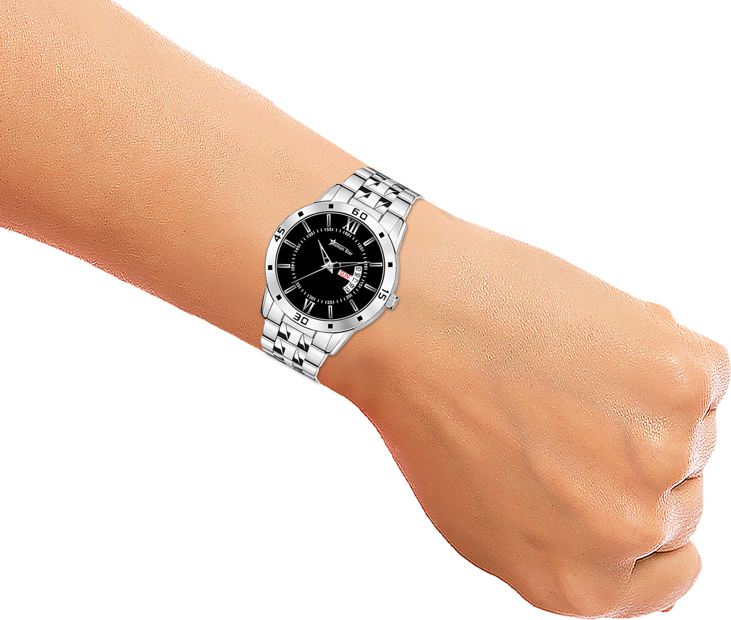 Image of Roman Star Analog Watch - For Men